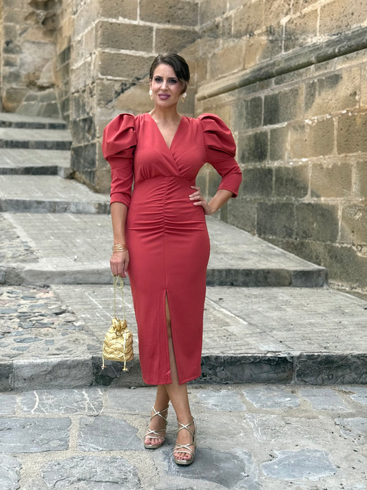 Vestido Lourdes Teja