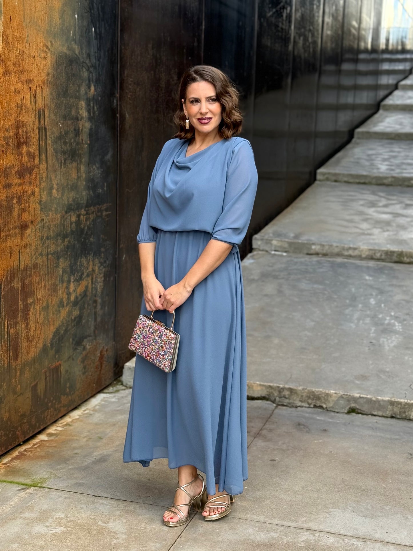 Vestido Miriam Azul Jeans