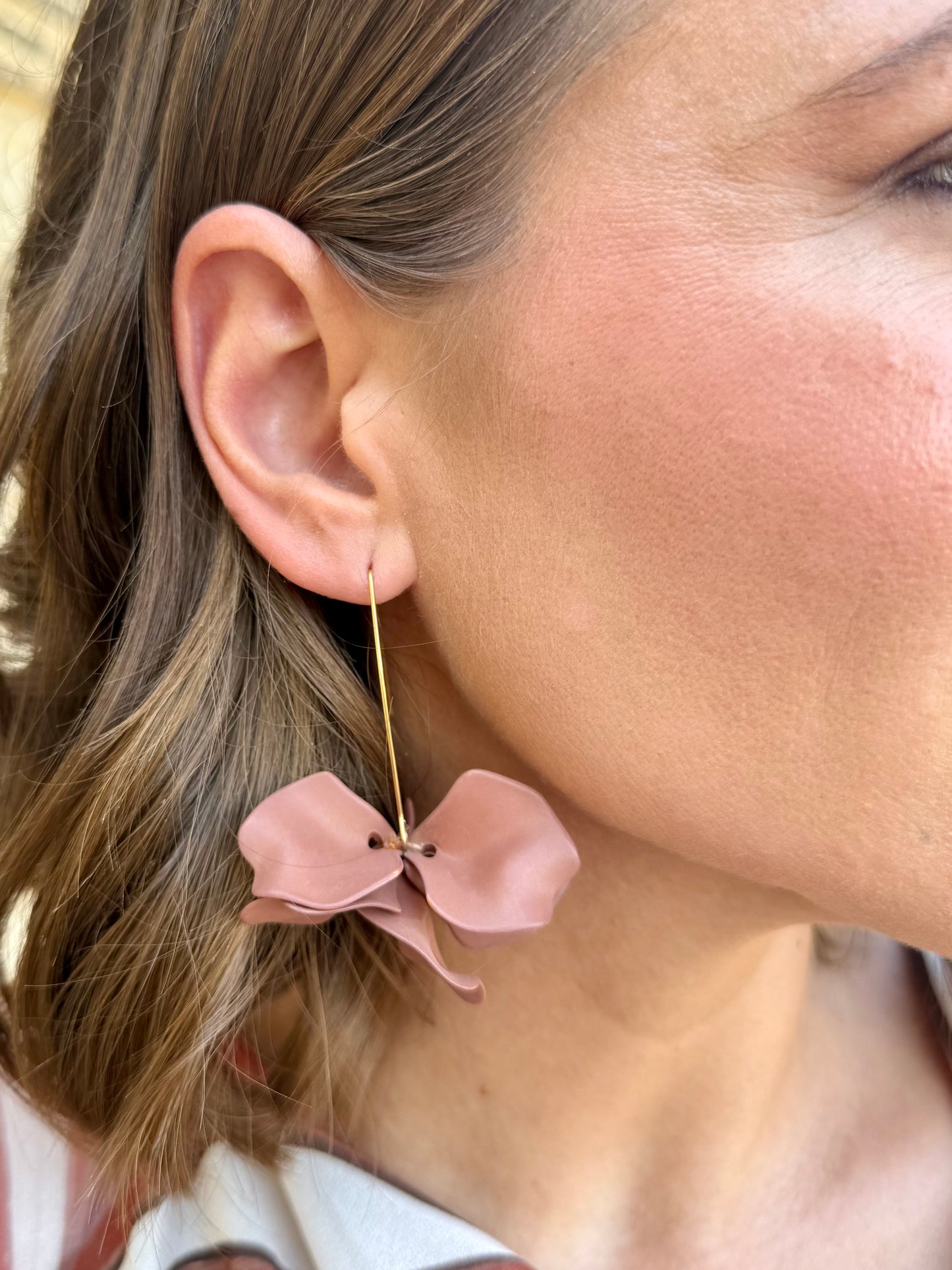Pendientes Garlitos Marrón Claro