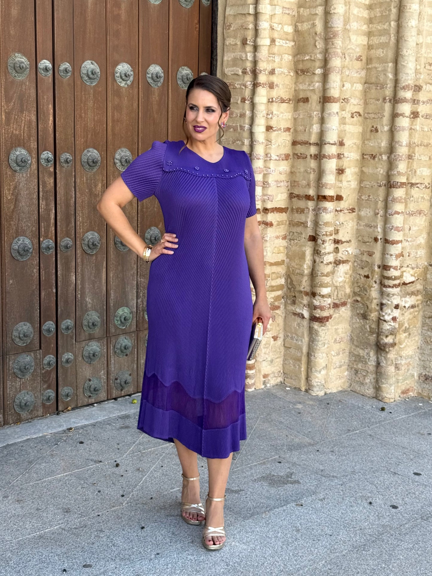 Vestido Liora Morado
