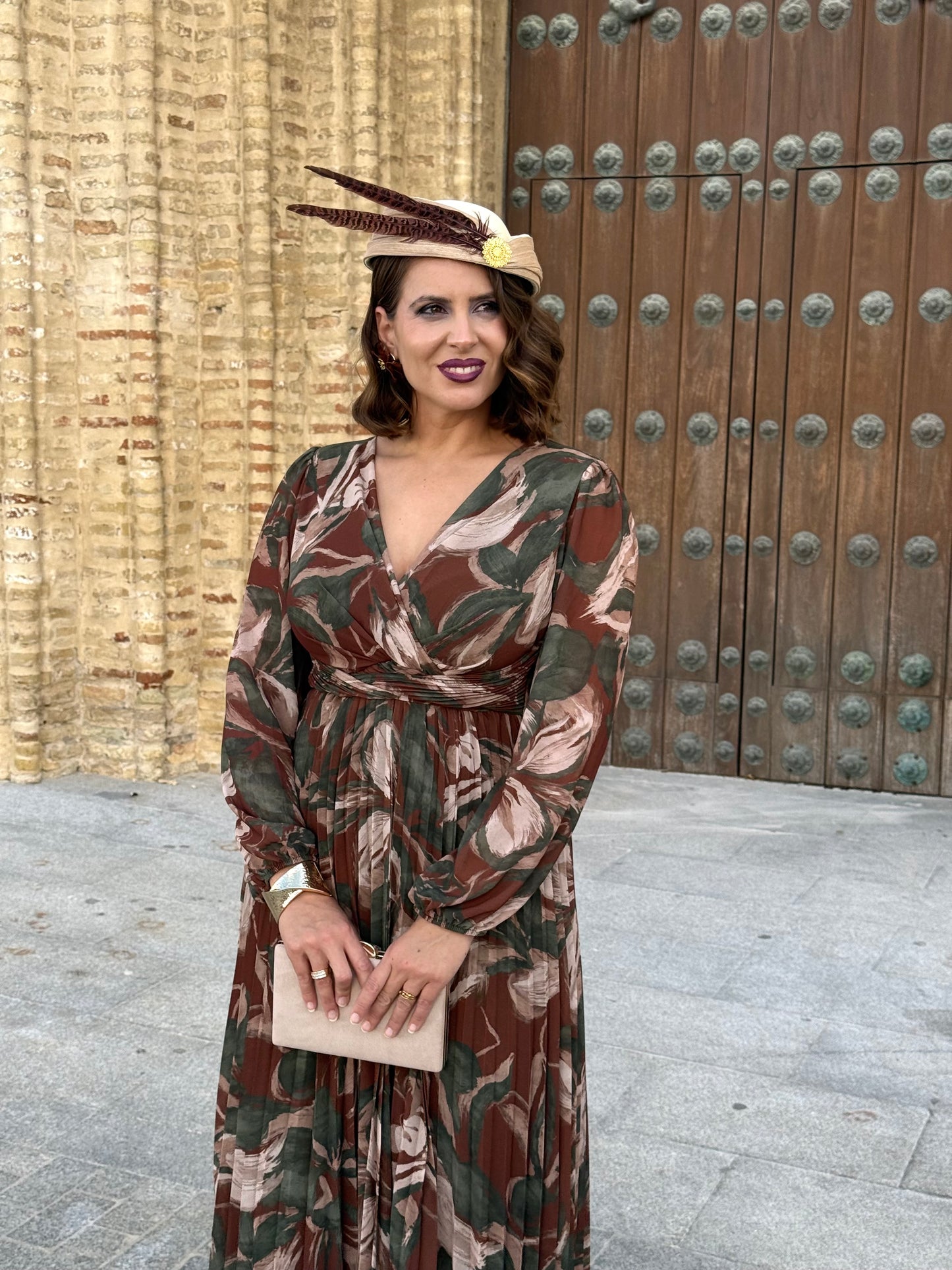 Vestido Nadia Marrón