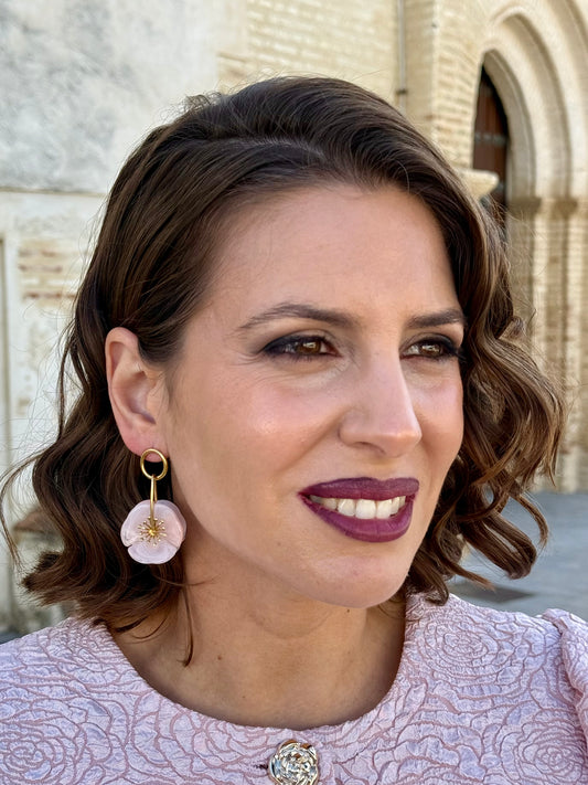 Pendientes Sueño Rosa