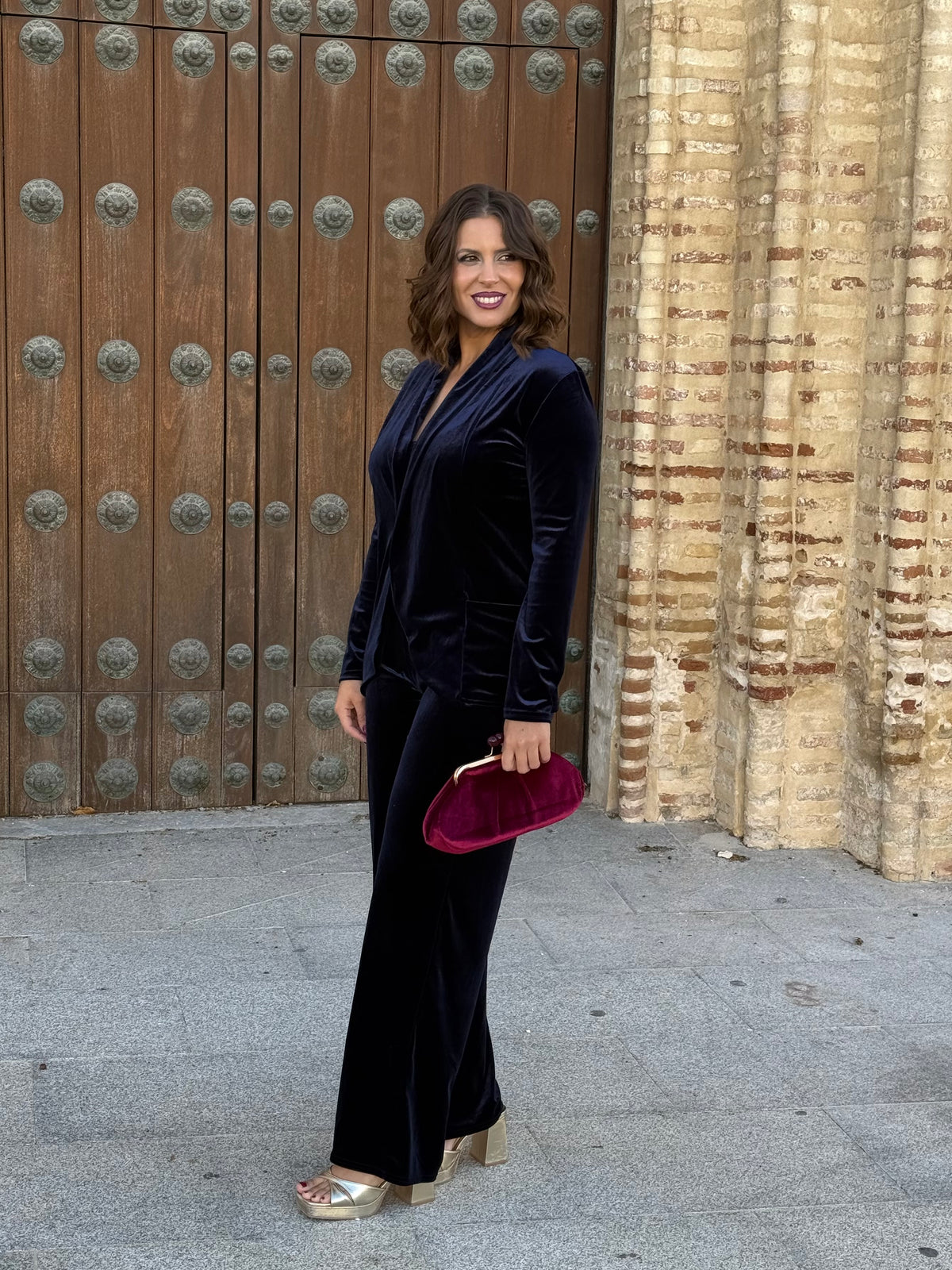 Conjunto Jimena Azul Marino
