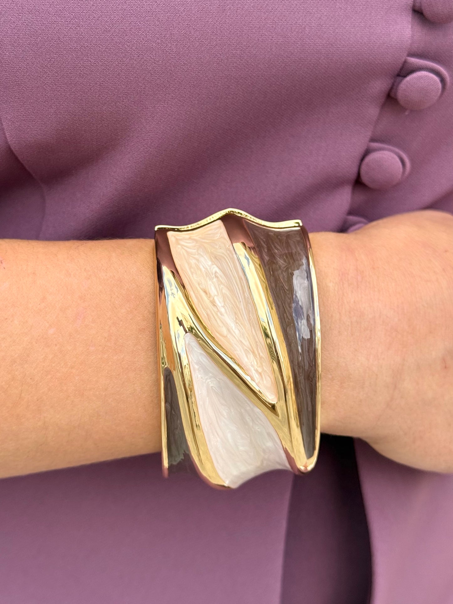 Pulsera Nilo Beige/Marrón