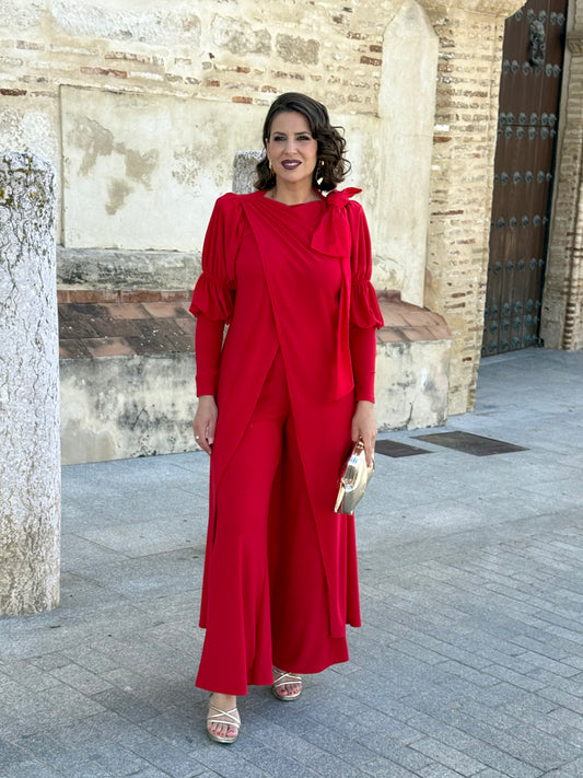 Conjunto Camelia Rojo