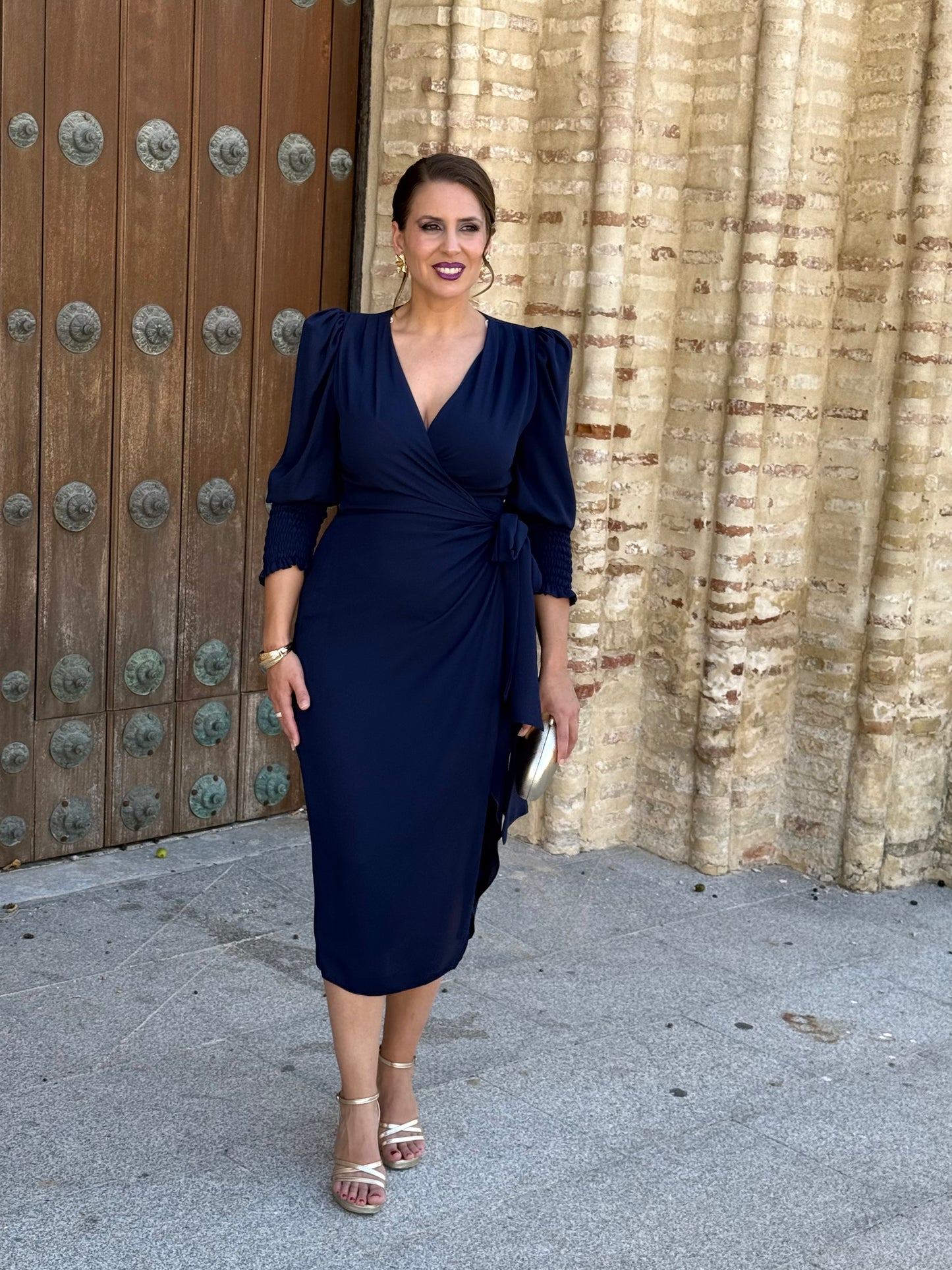 Vestido Vega Azul Marino