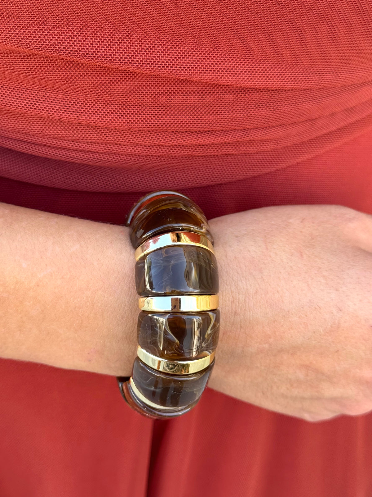 Pulsera Laura Marrón