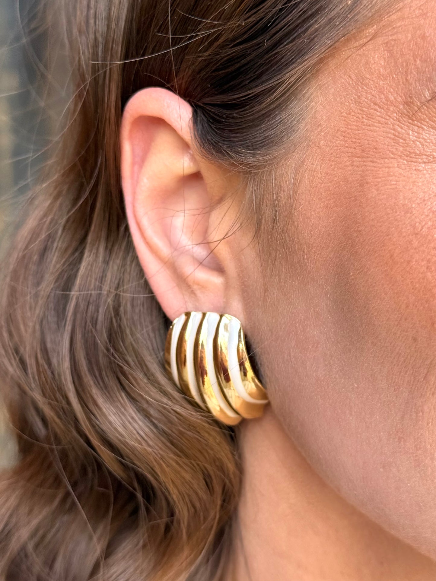 Pendientes Gala Blanco