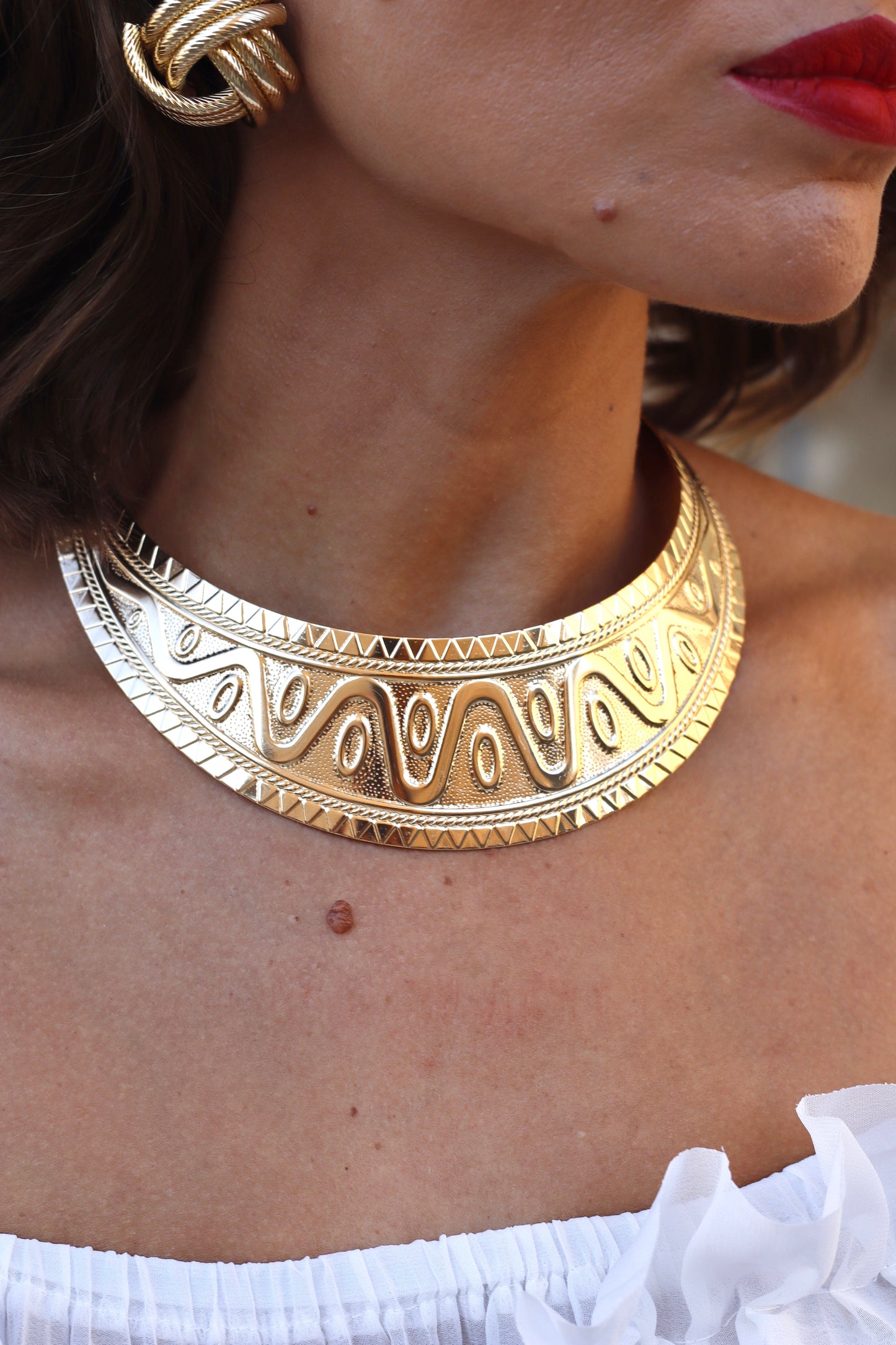 Choker Izco Dorado