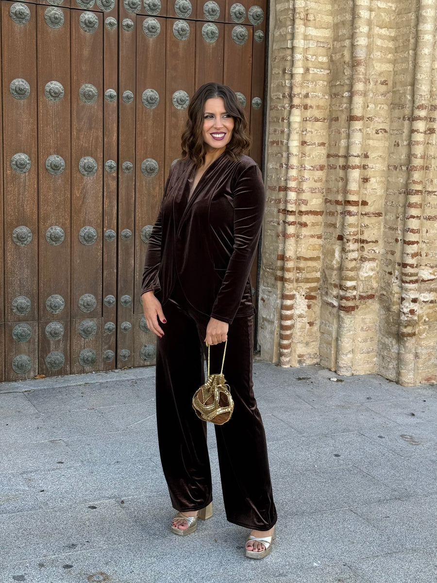 Conjunto Jimena Marrón