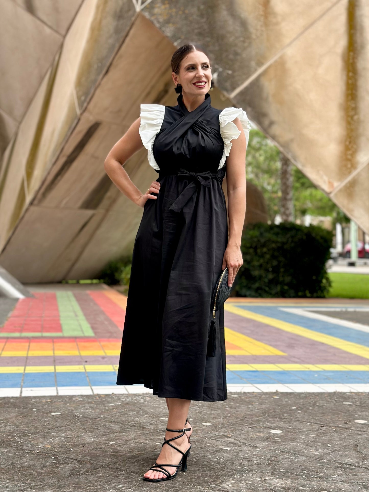 Vestido Almazara Bicolor