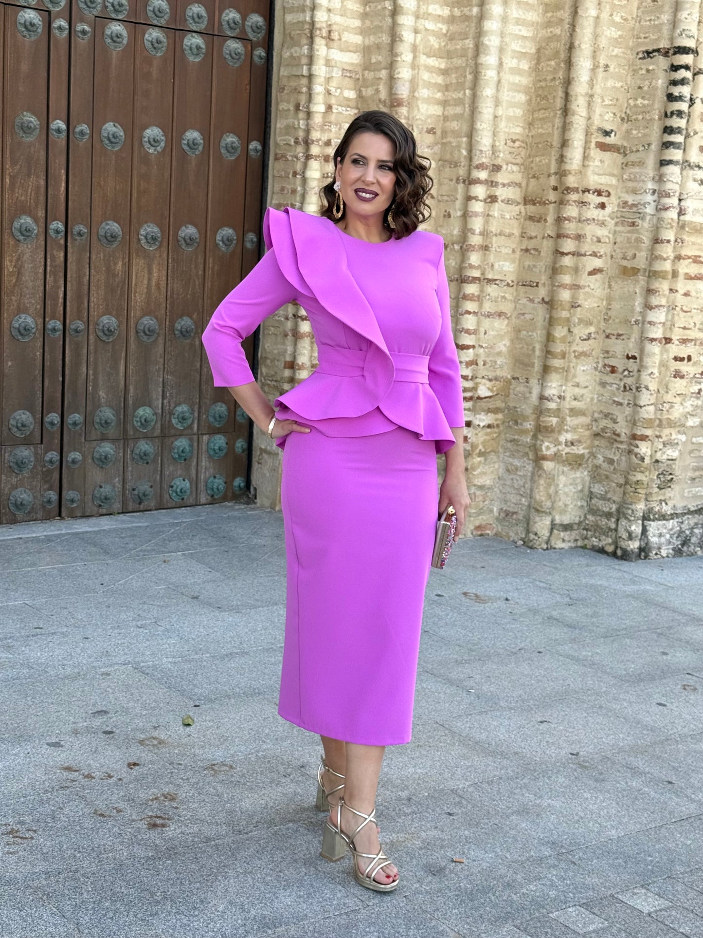 Vestido Siena Orquídea