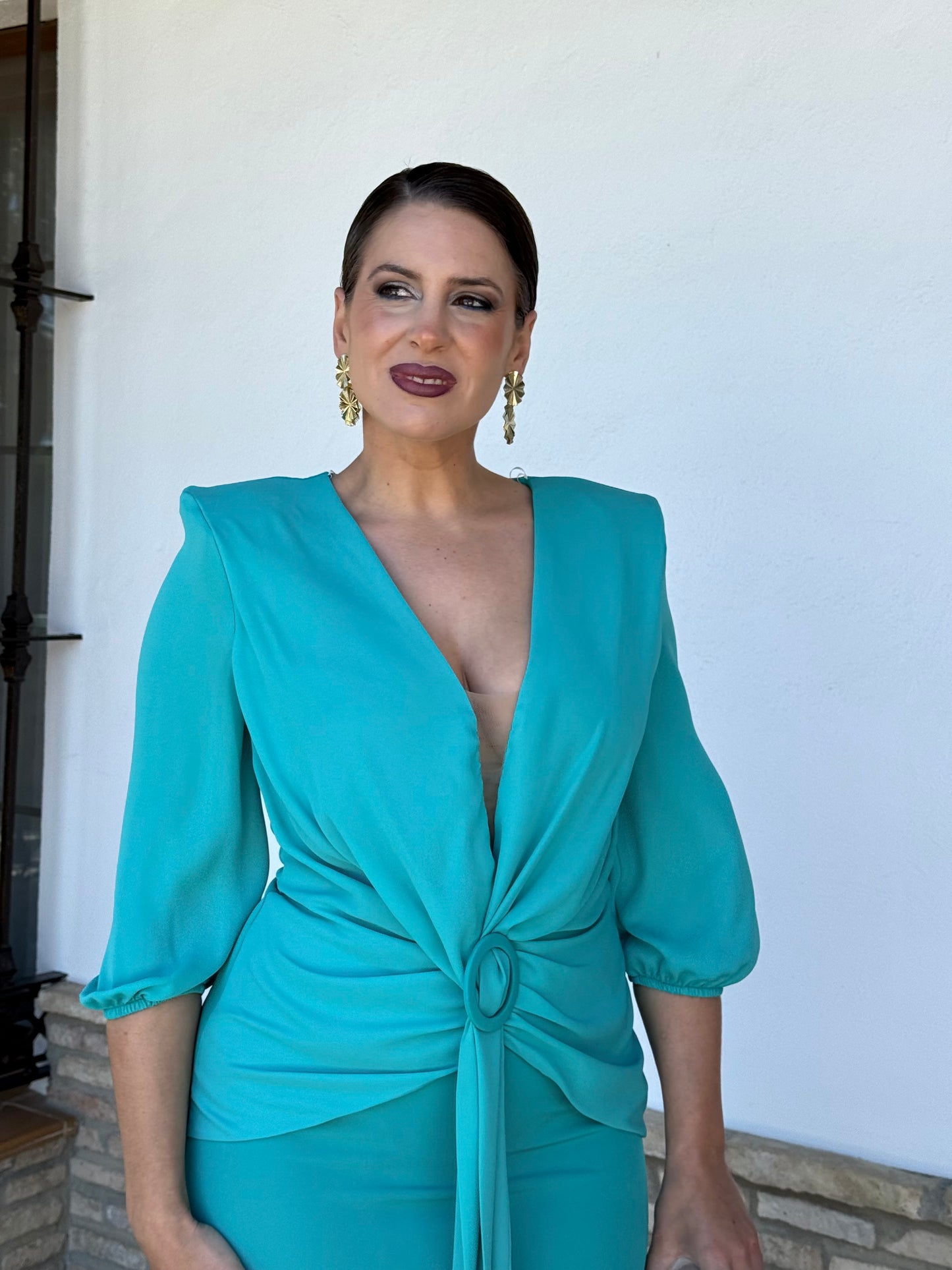 Vestido Sintra Turquesa