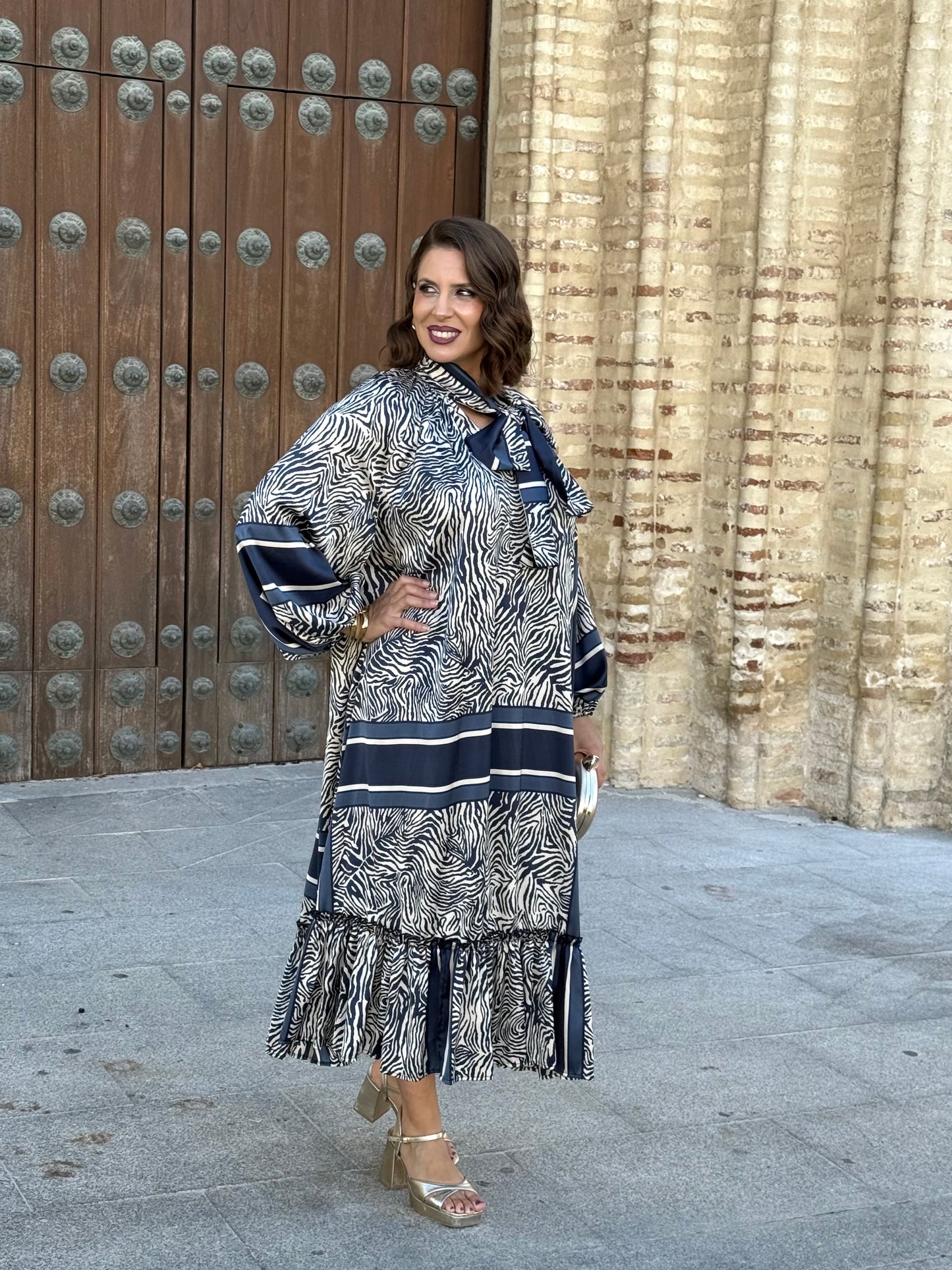 Vestido Karol Azul