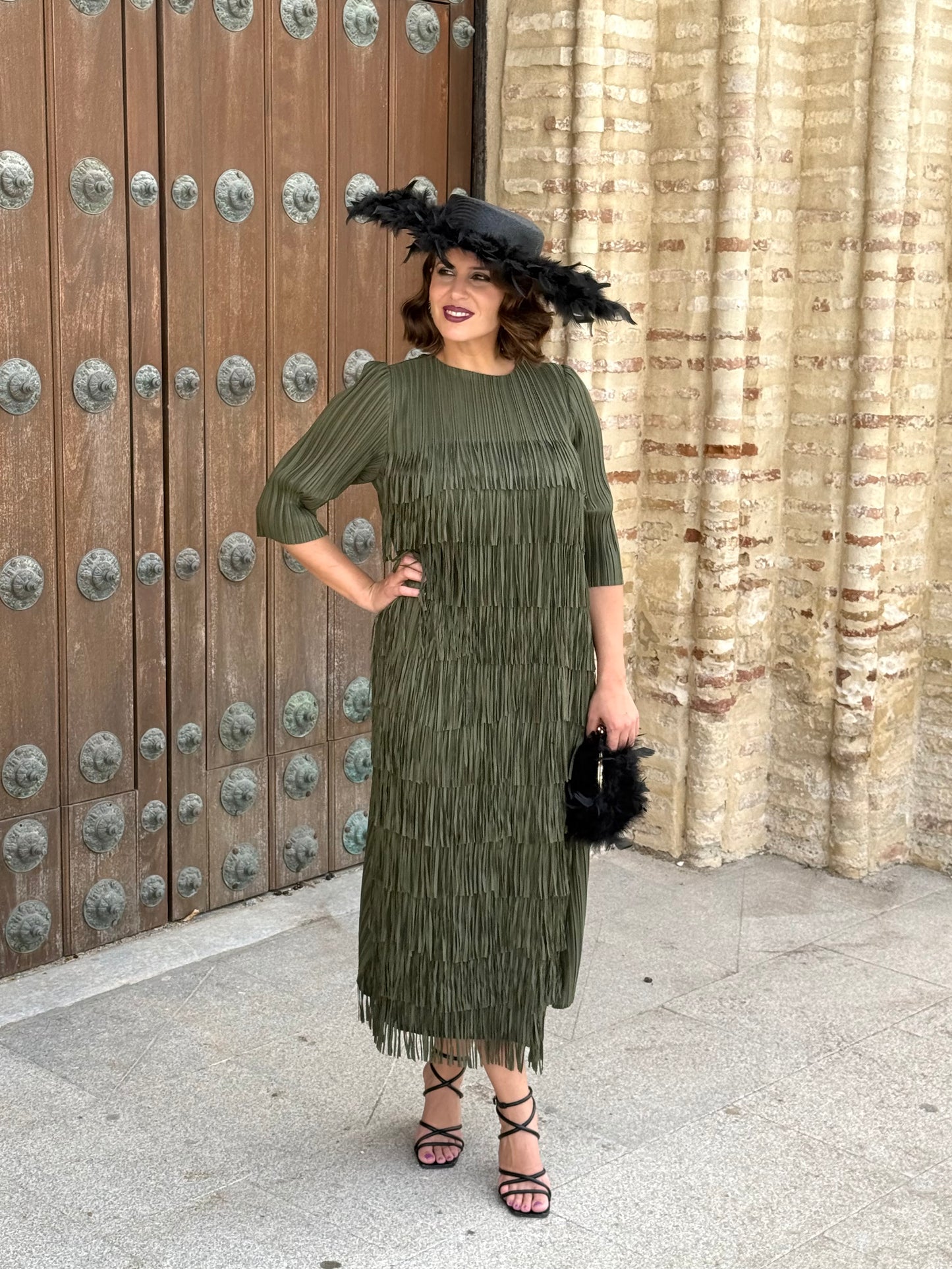 Vestido Almira Verde Kaki