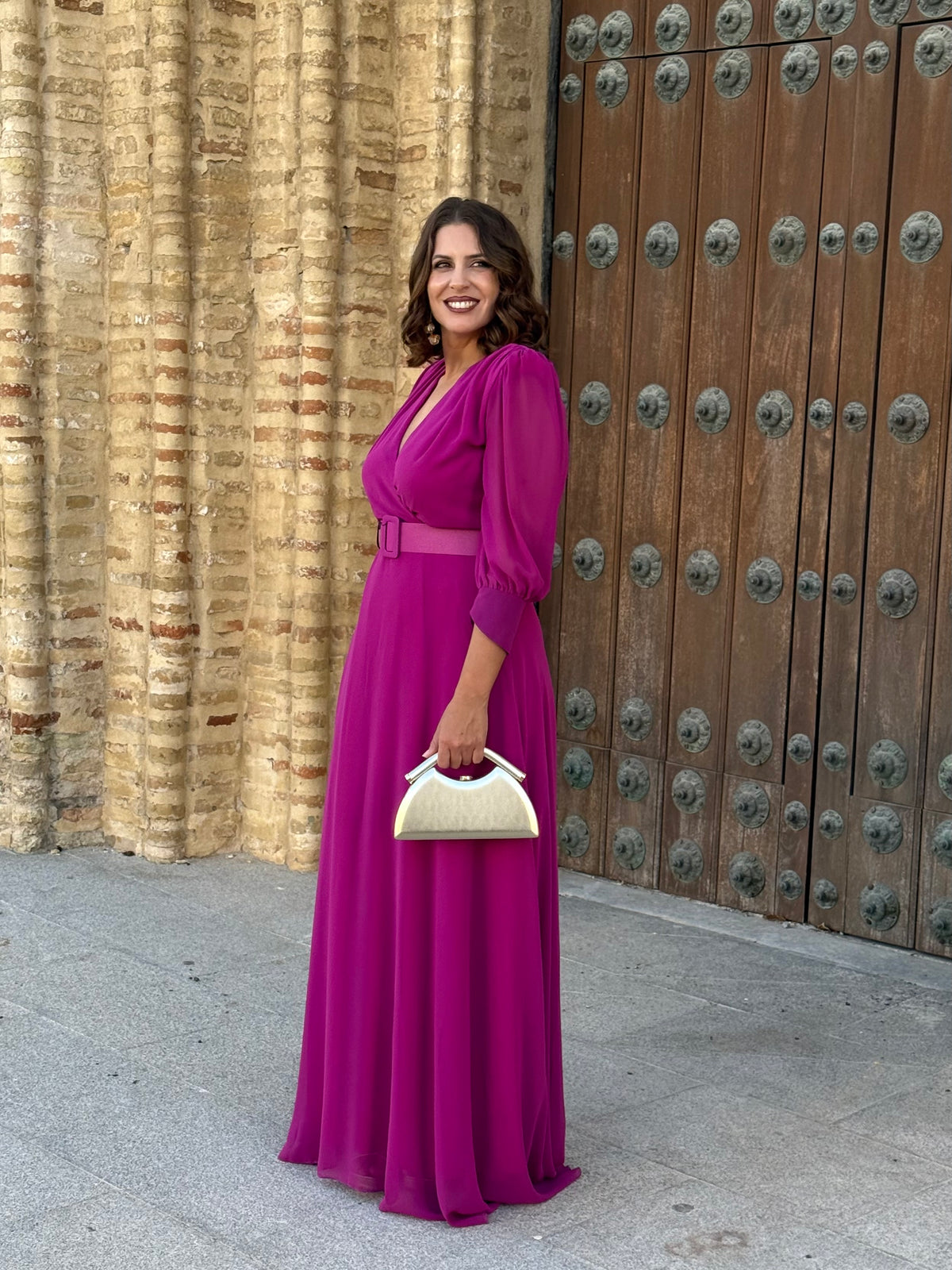 Vestido Cloe Buganvilla