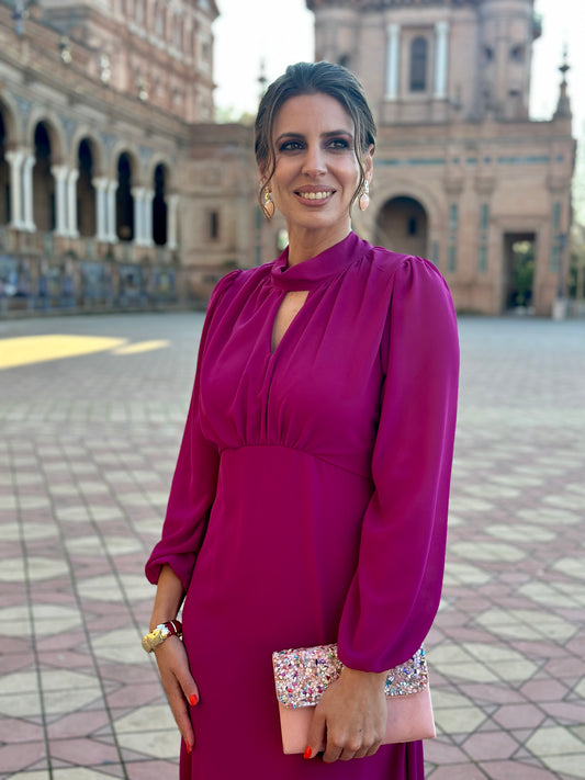 Vestido Alma Buganvilla