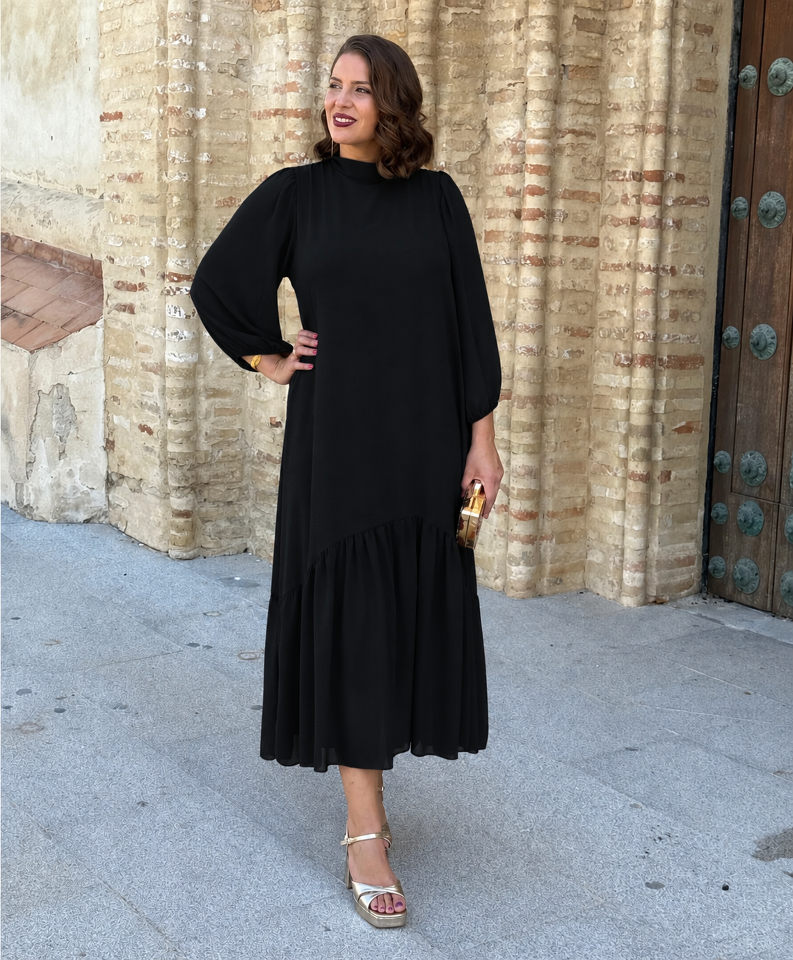 Vestido Amalia Negro