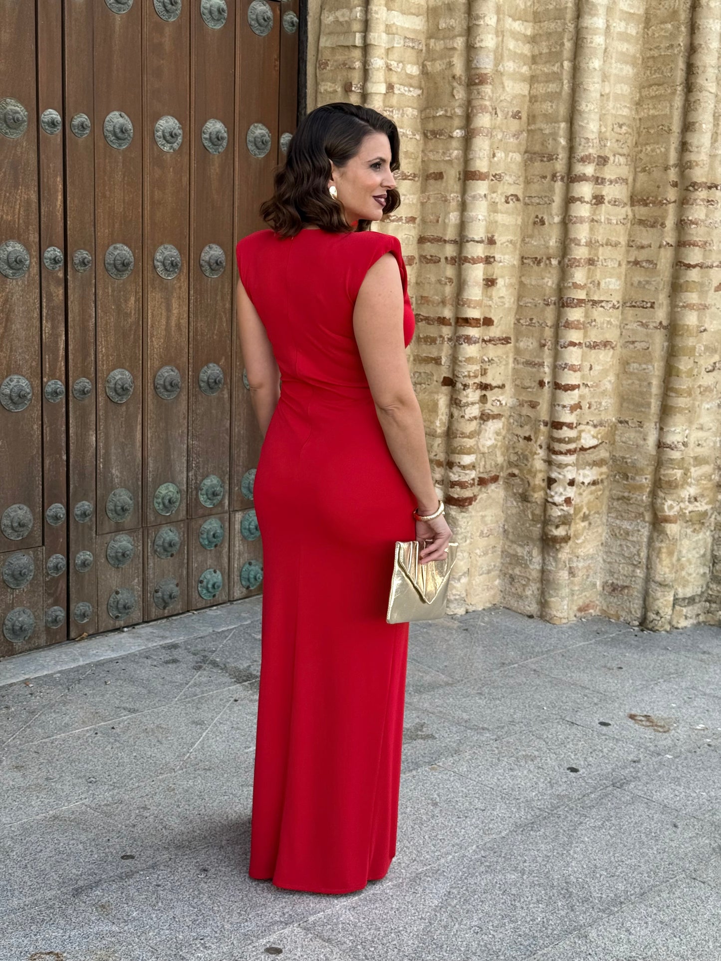 Vestido Rociana Rojo