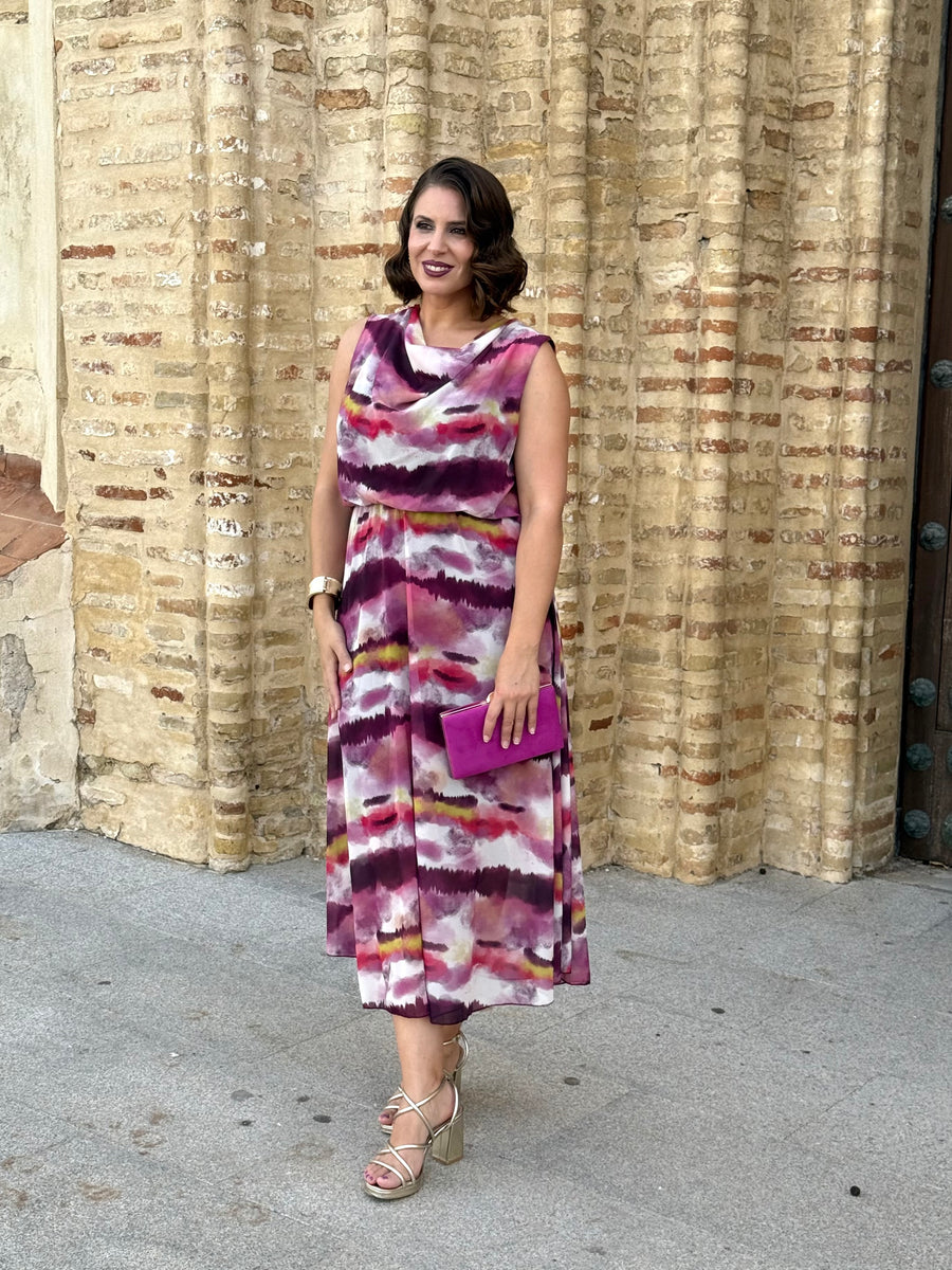 Vestido Miri Buganvilla
