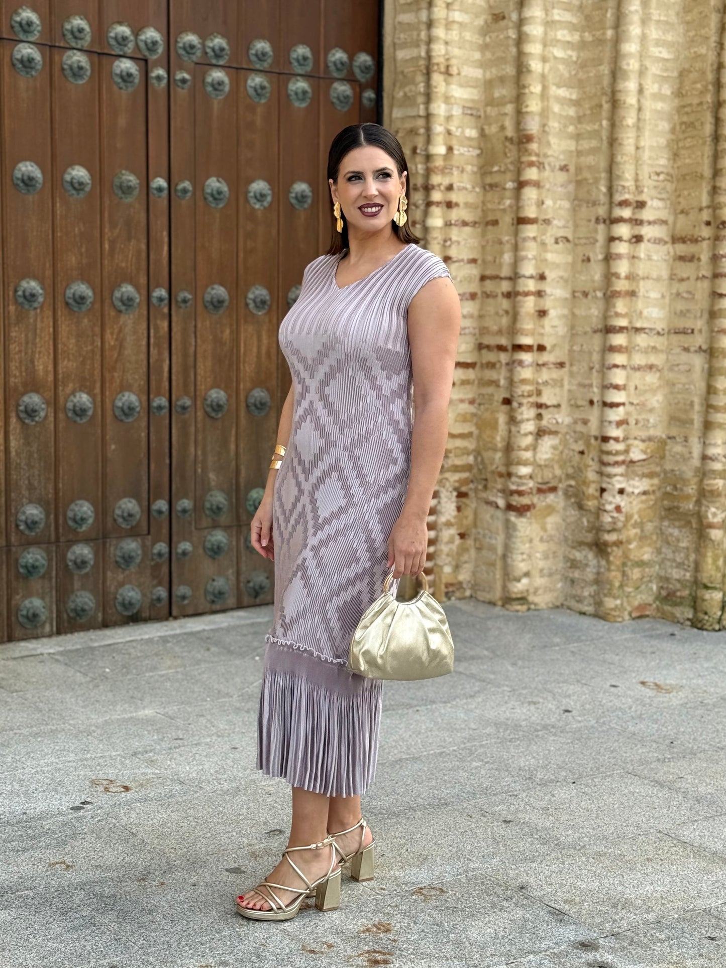 Conjunto Verena Malva Empolvado