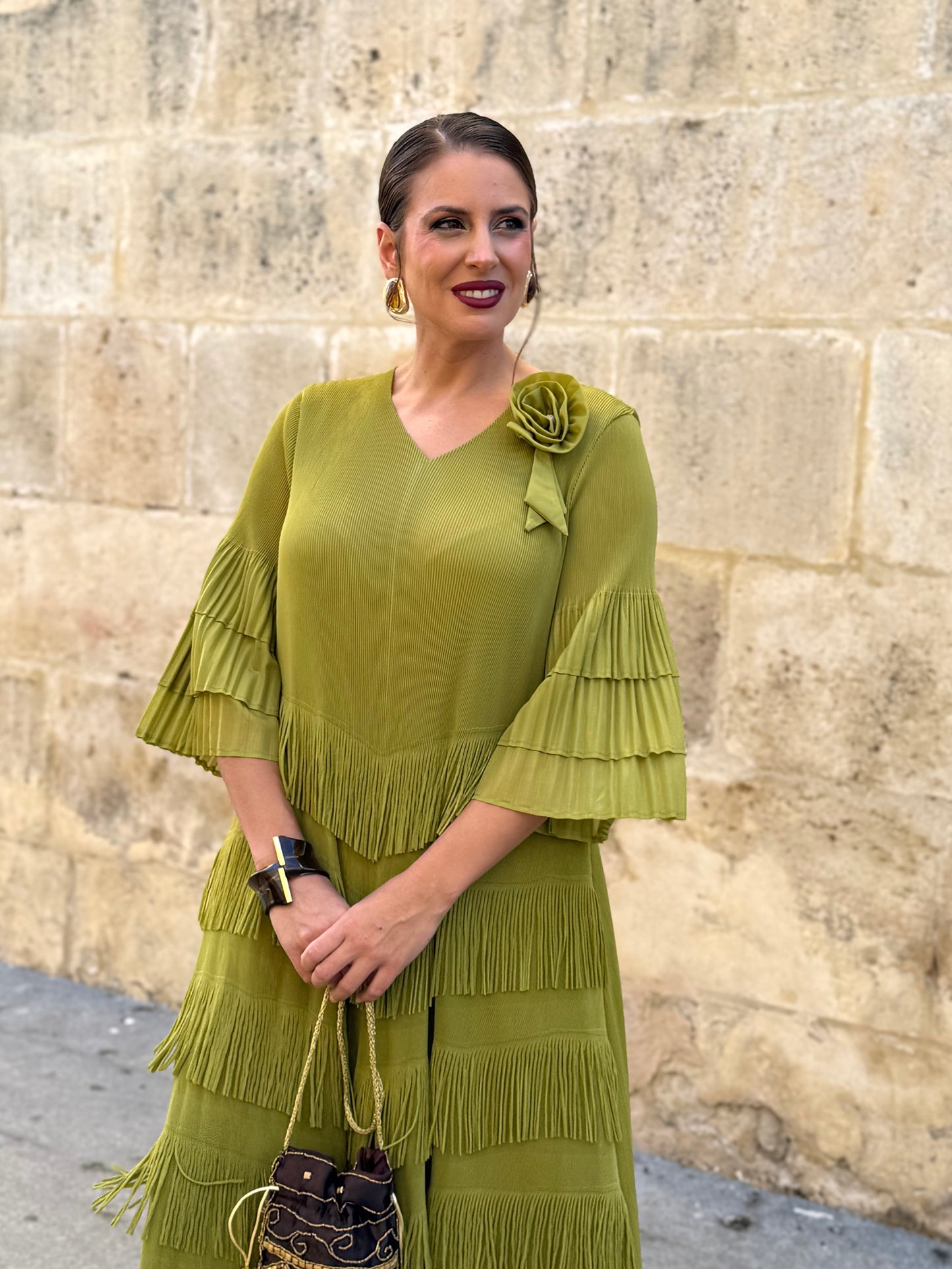 Vestido Cordelia Pistacho