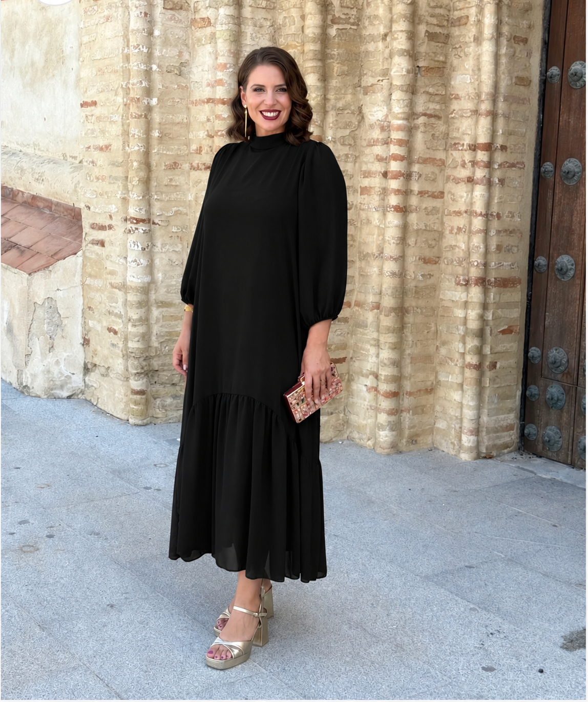 Vestido Amalia Negro