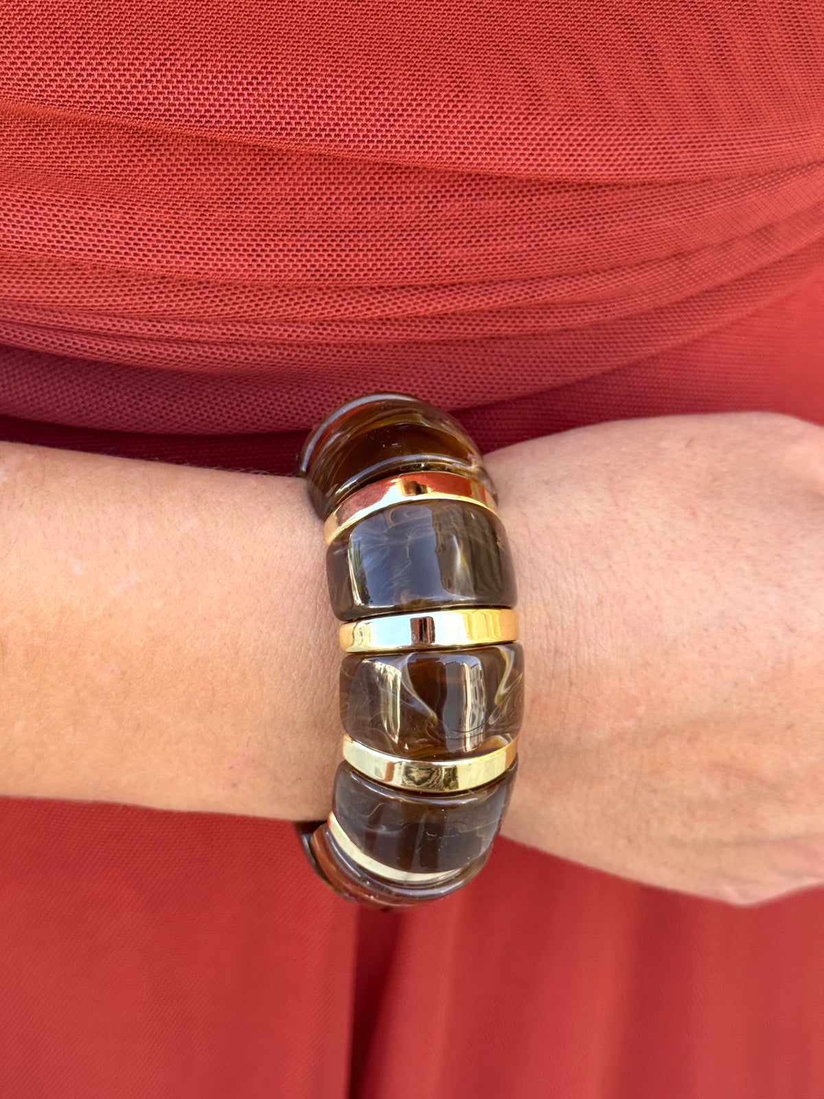 Pulsera Laura Marrón