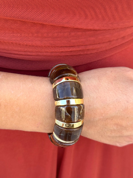 Pulsera Laura Marrón