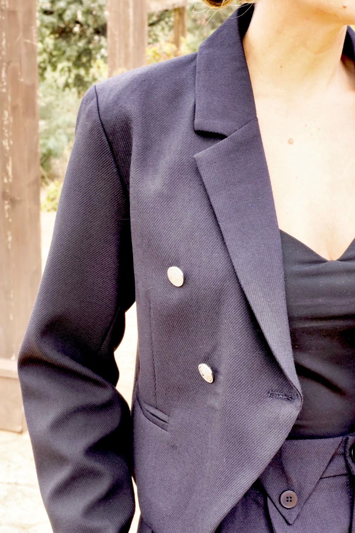 Traje de Chaqueta Carmen Negro