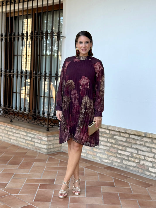 Vestido Iris Granate