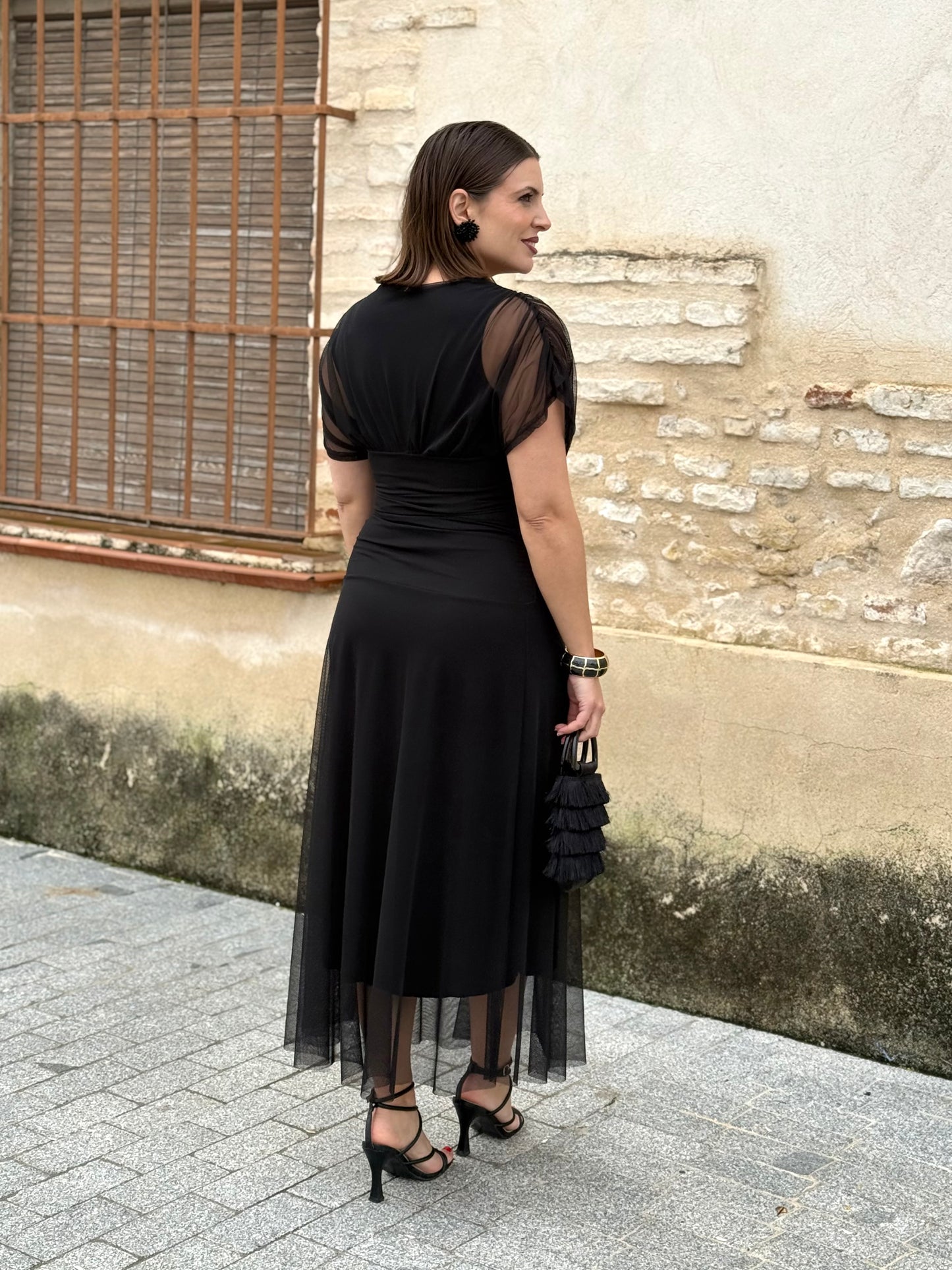 Vestido Teresa Negro