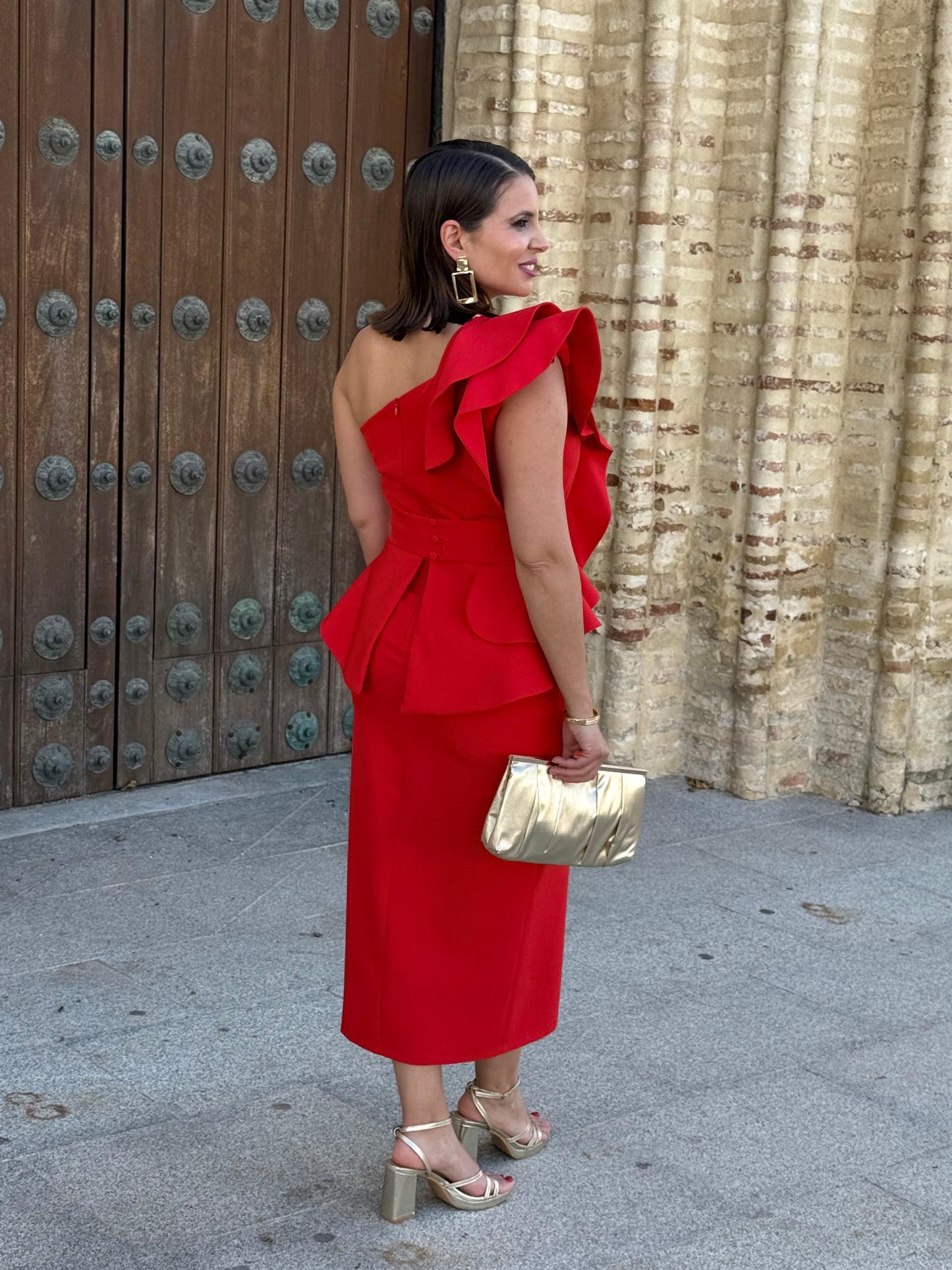 Vestido Viena Rojo