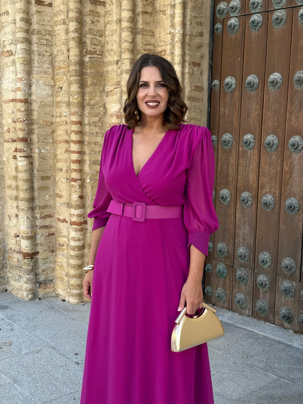 Vestido Cloe Buganvilla
