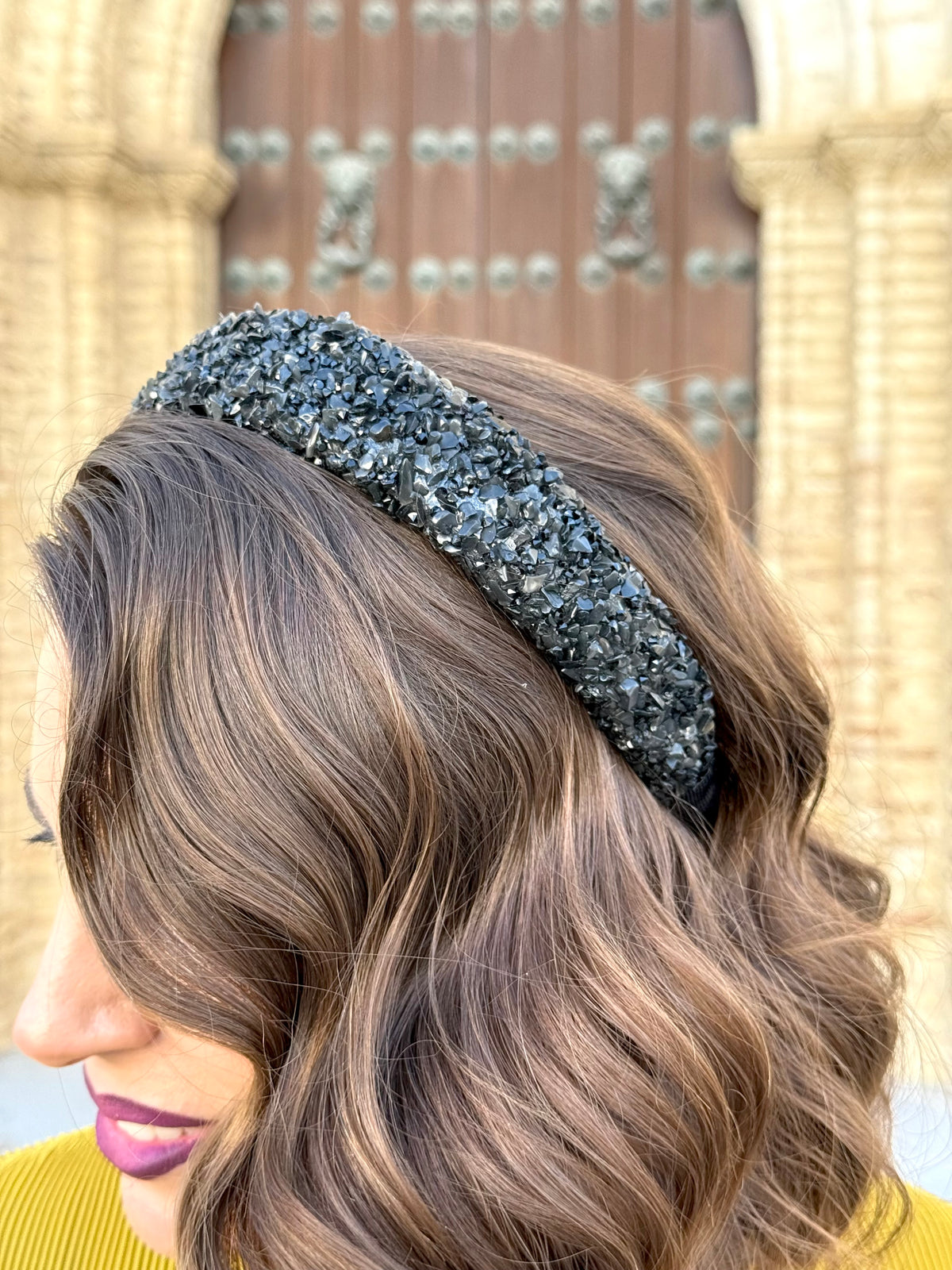 Diadema Piedras Negra