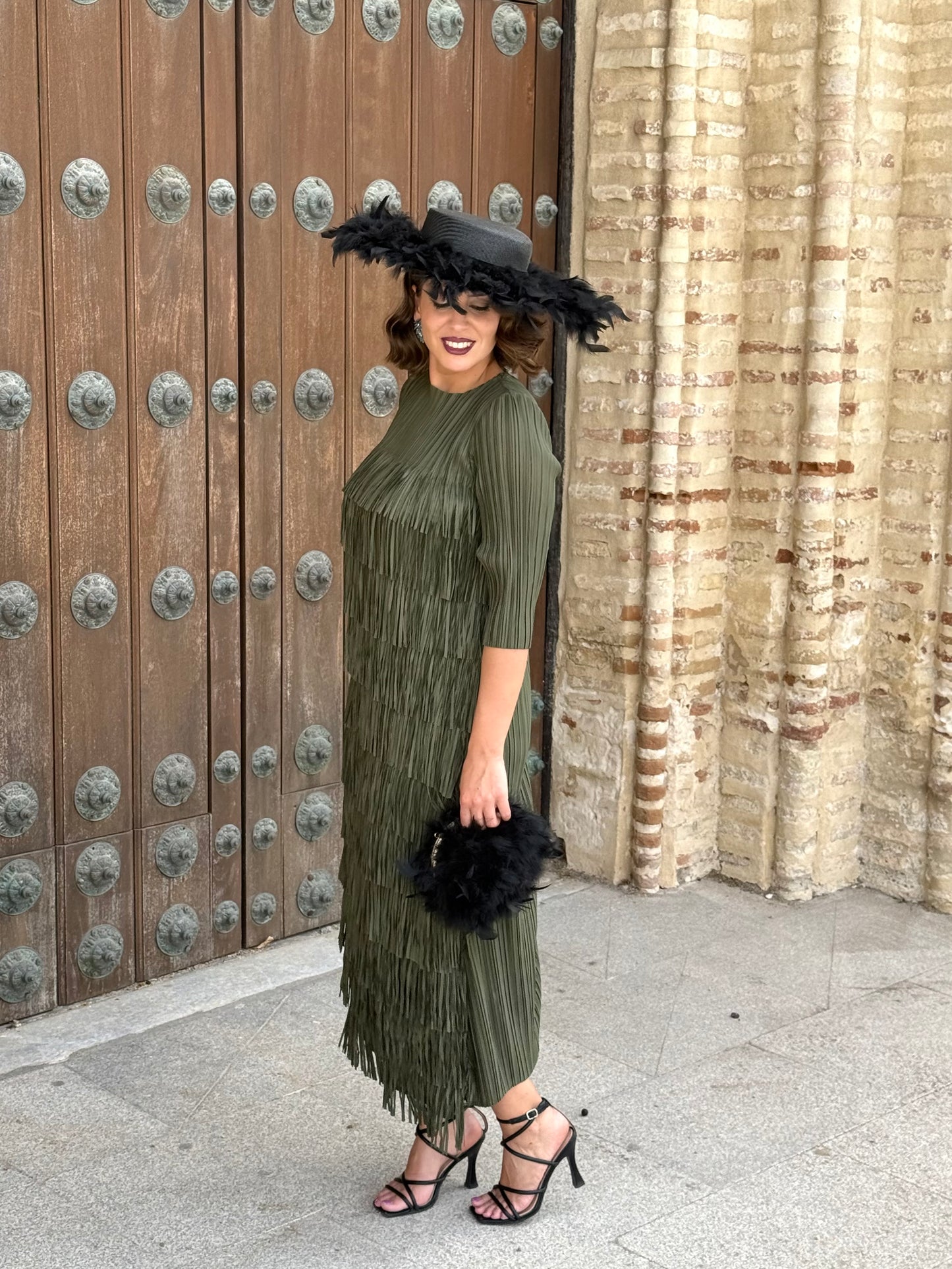 Vestido Almira Verde Kaki