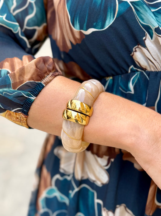 Pulsera Ronda Beige