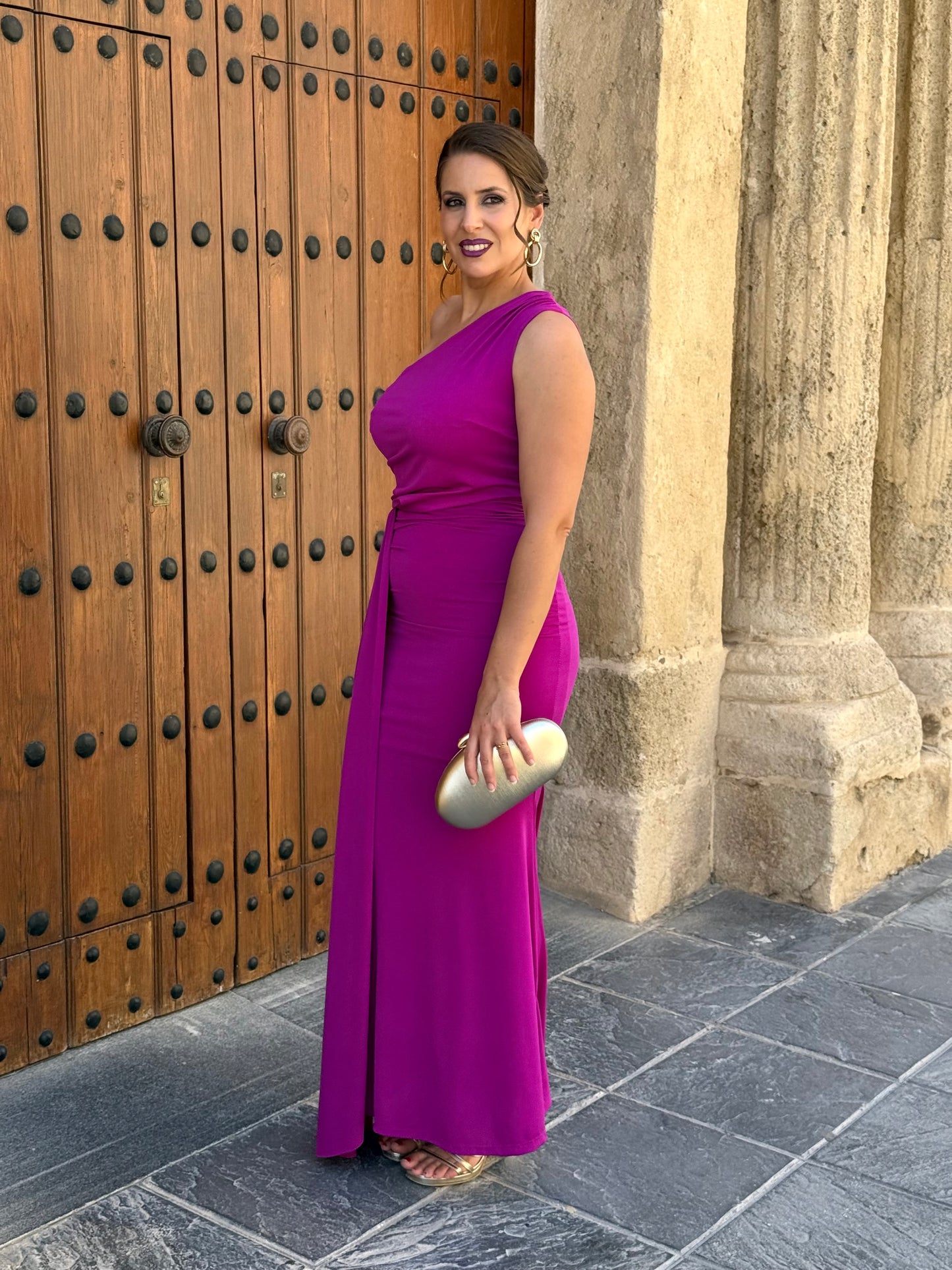 Vestido Salma Buganvilla