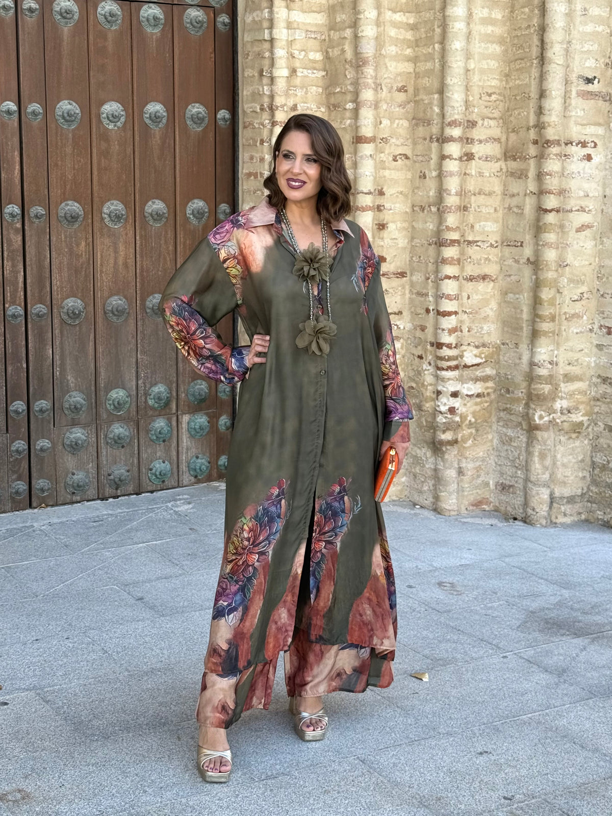 Conjunto Camisero Ámbar Kaki