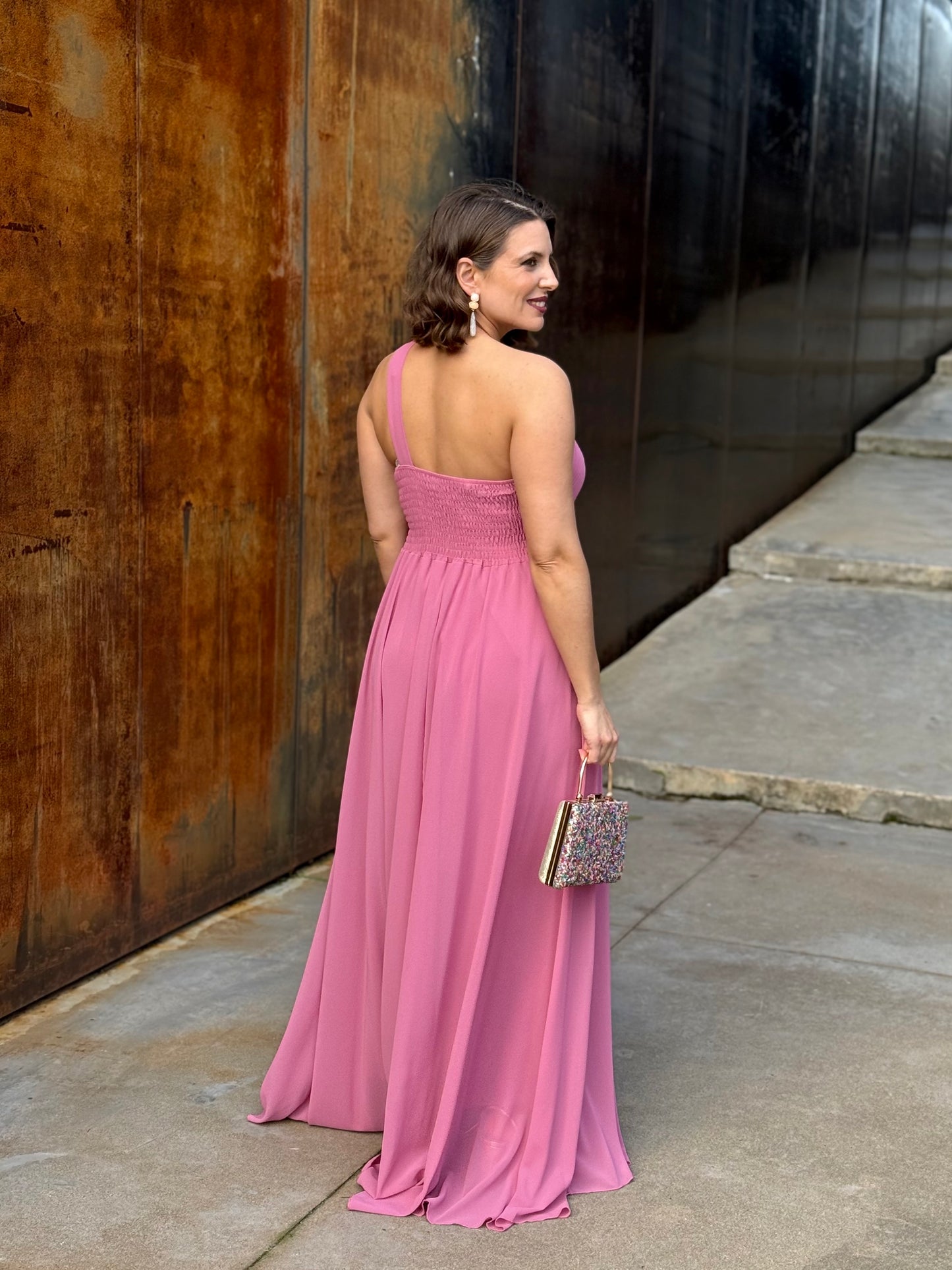 Vestido Samantha Rosa