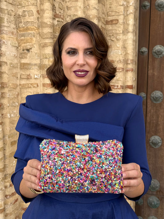 Bolso Piedras Multicolor