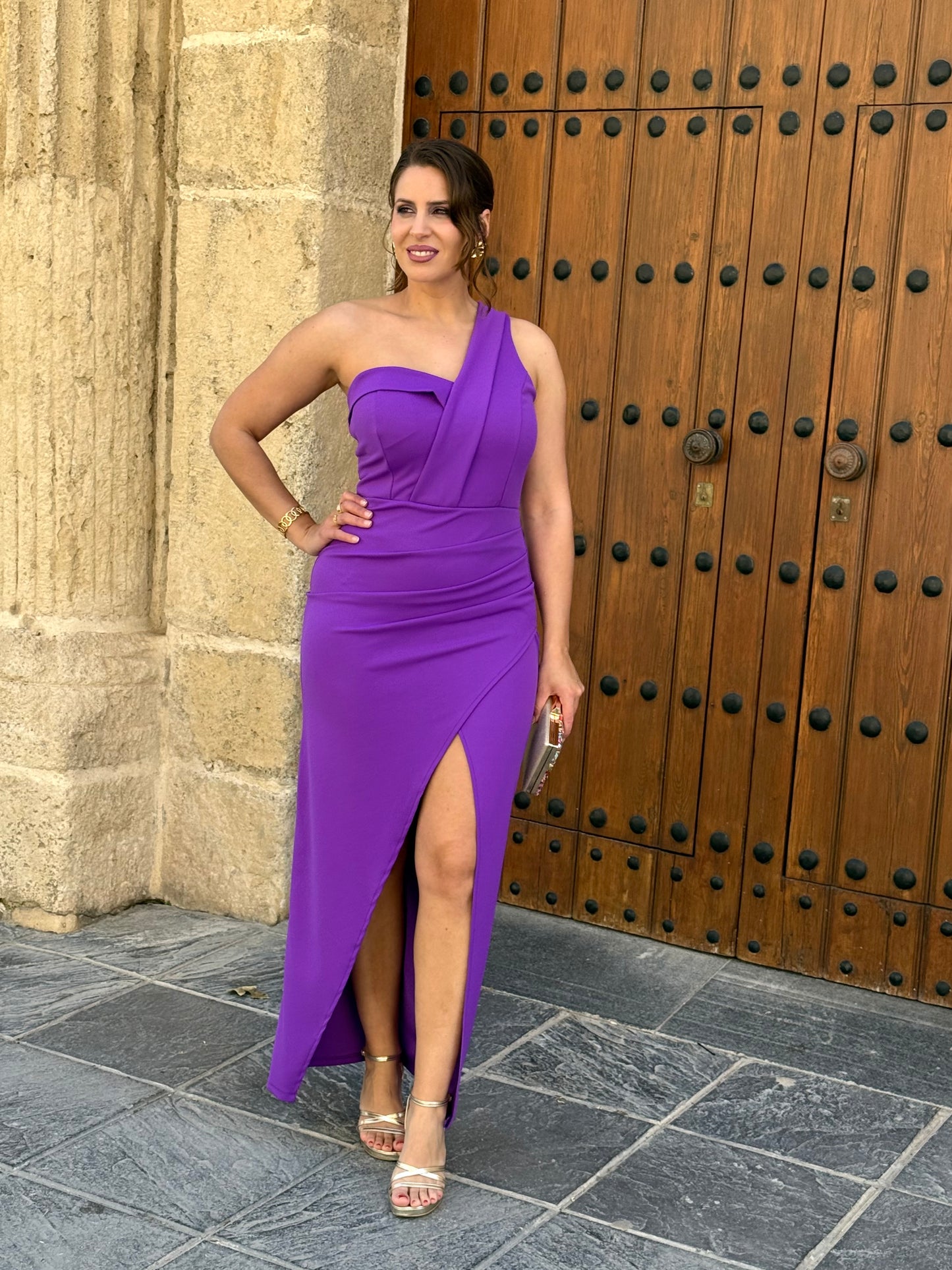 Vestido Dafne Morado