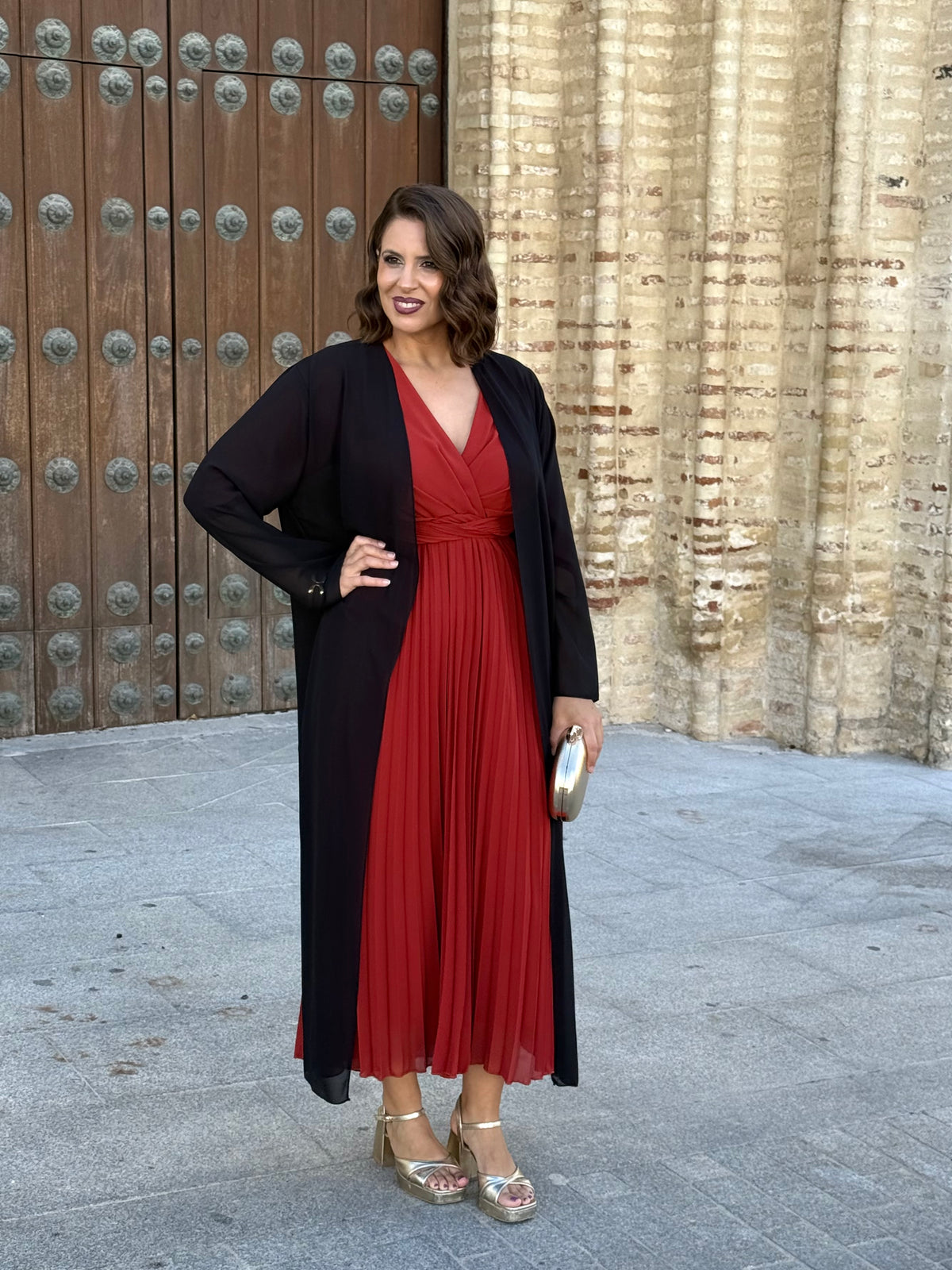 Kimono Gasa Negro