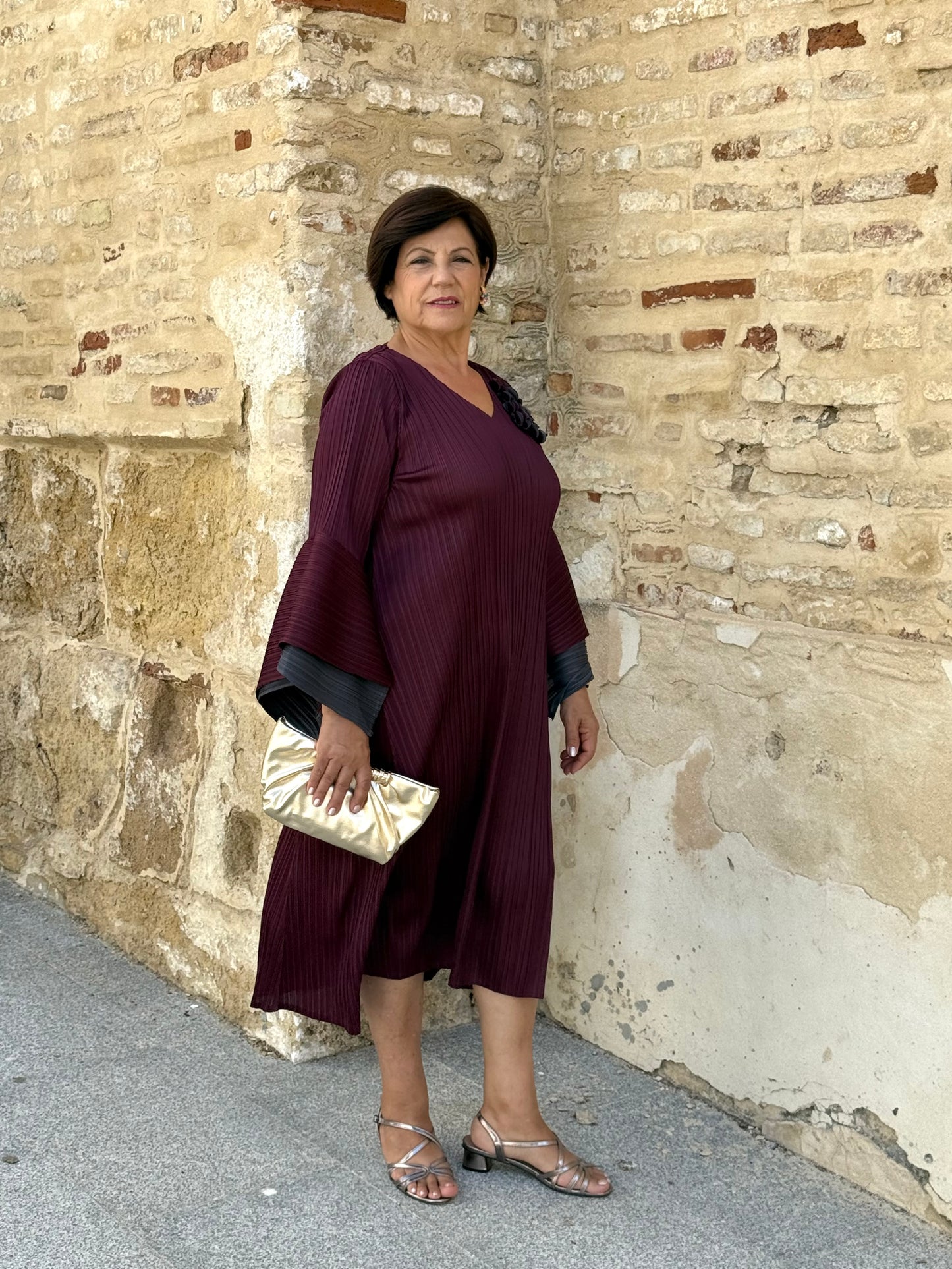 Vestido Miranda Vino