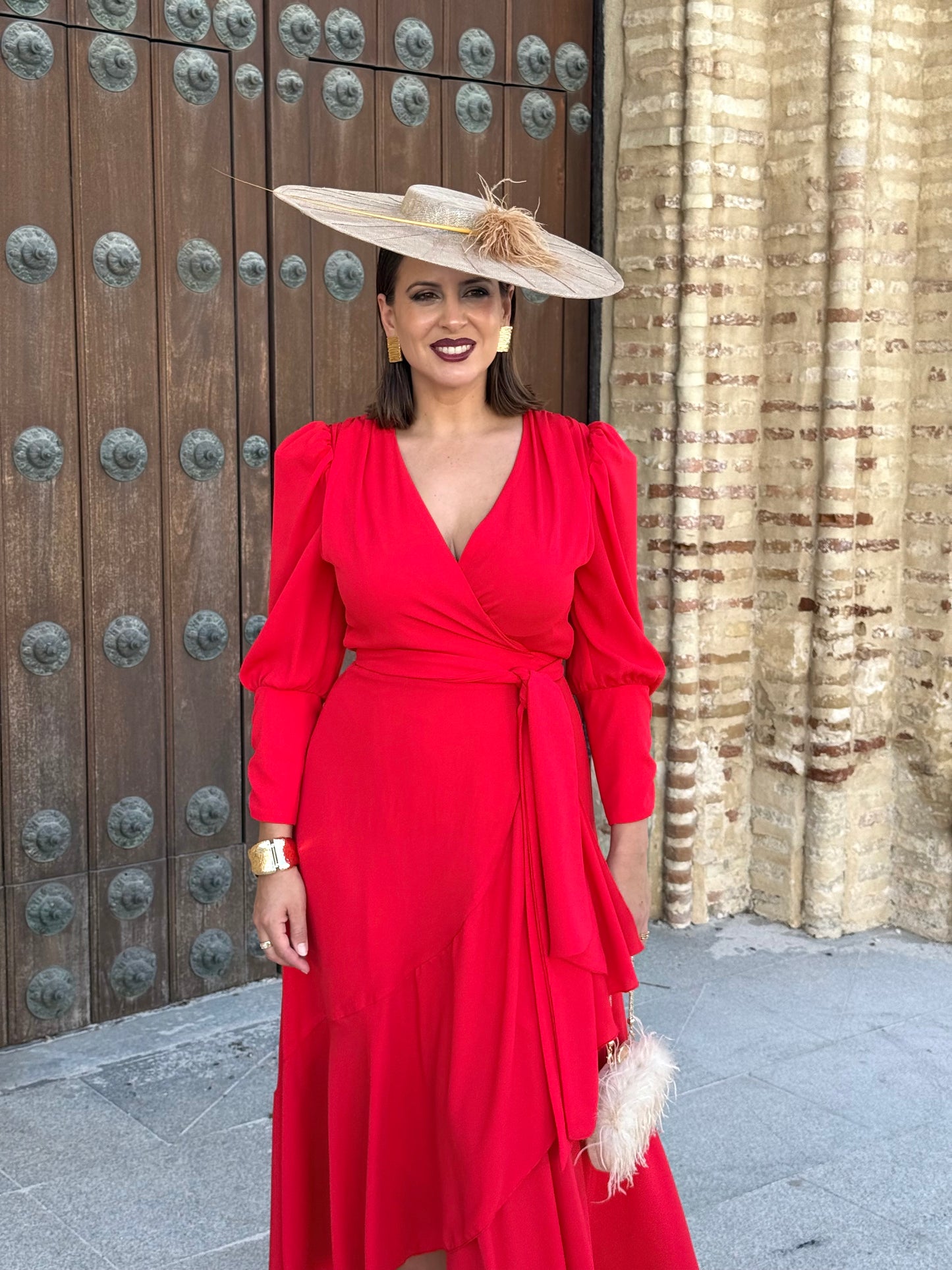 Vestido Isabela Rojo