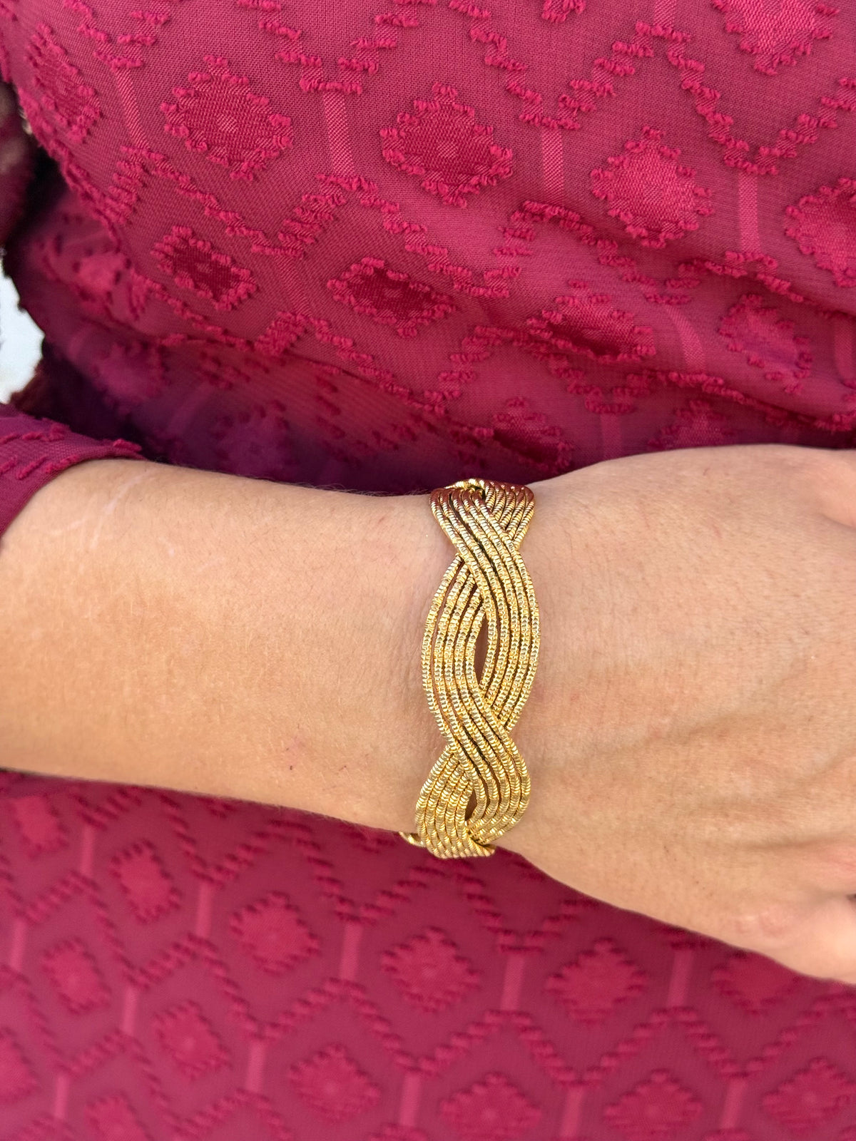Pulsera Olivia Dorado