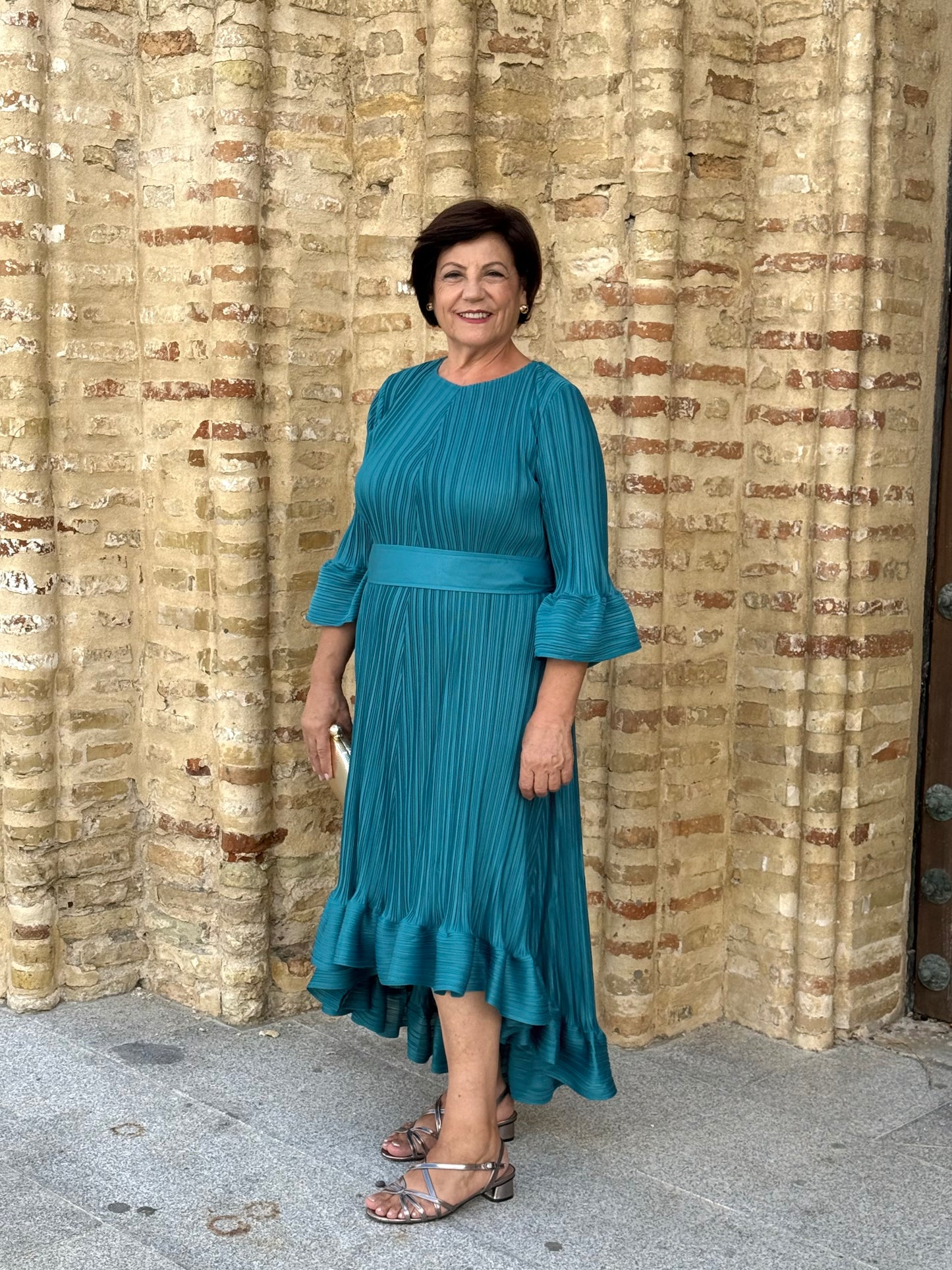 Vestido Nerja Petróleo