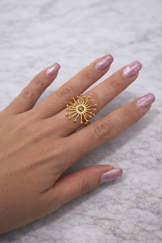 Anillo Sol Radiante