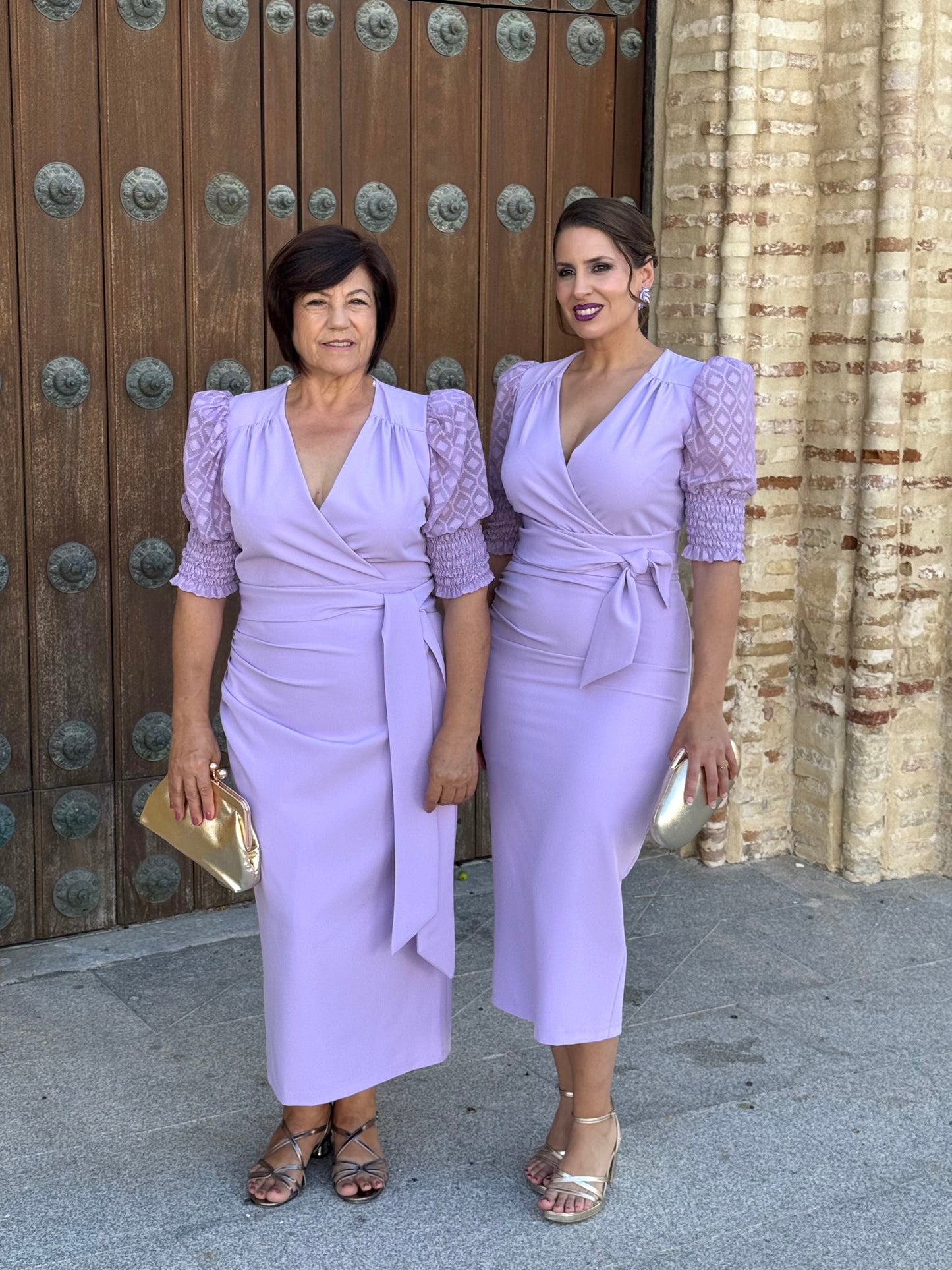 Vestido Calista Malva