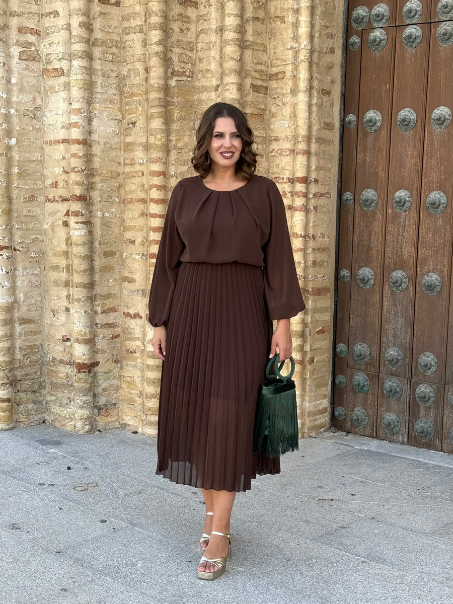 Vestido Bruma Marrón